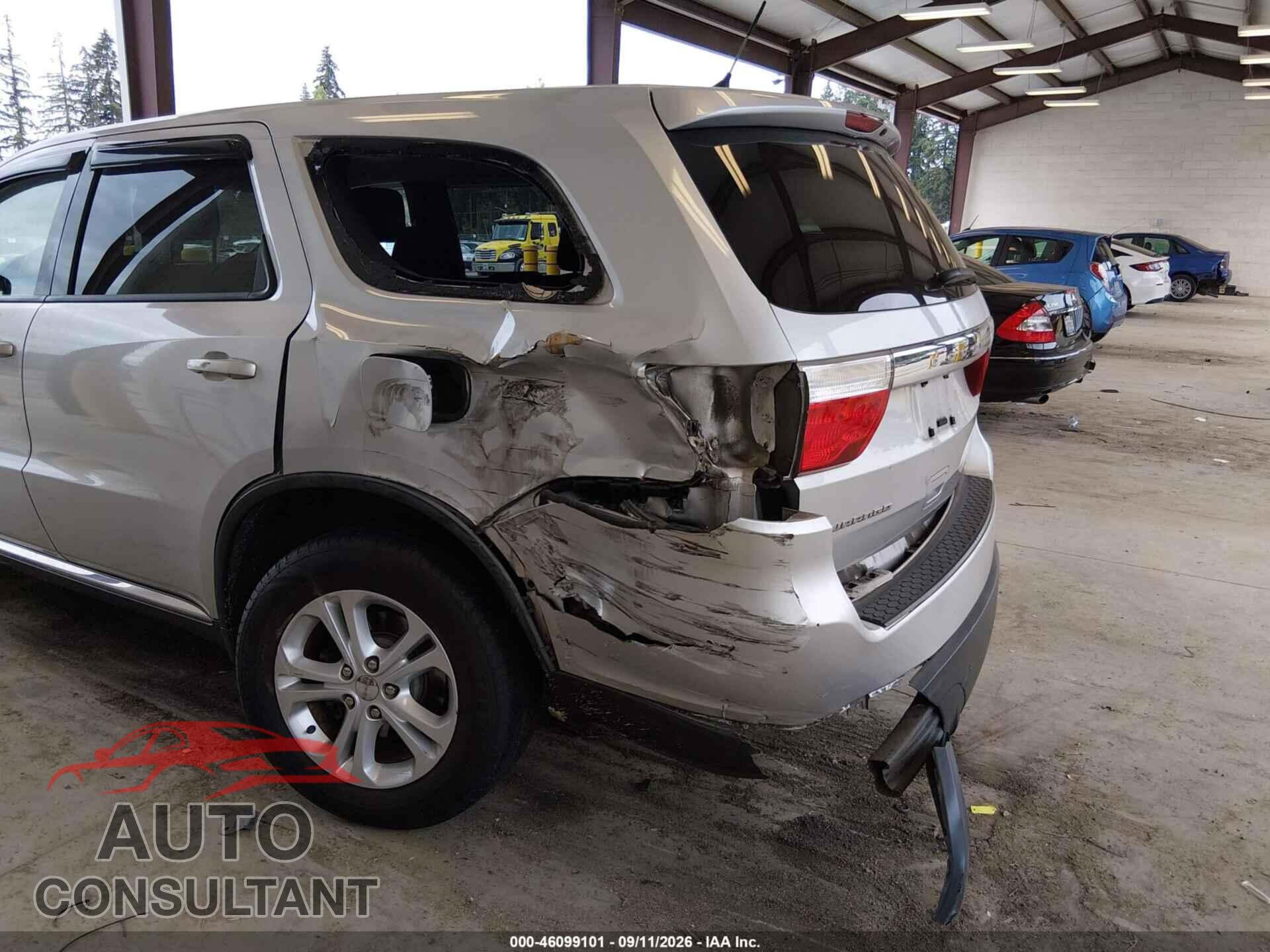 DODGE DURANGO 2011 - 1D4RD2GG8BC634493