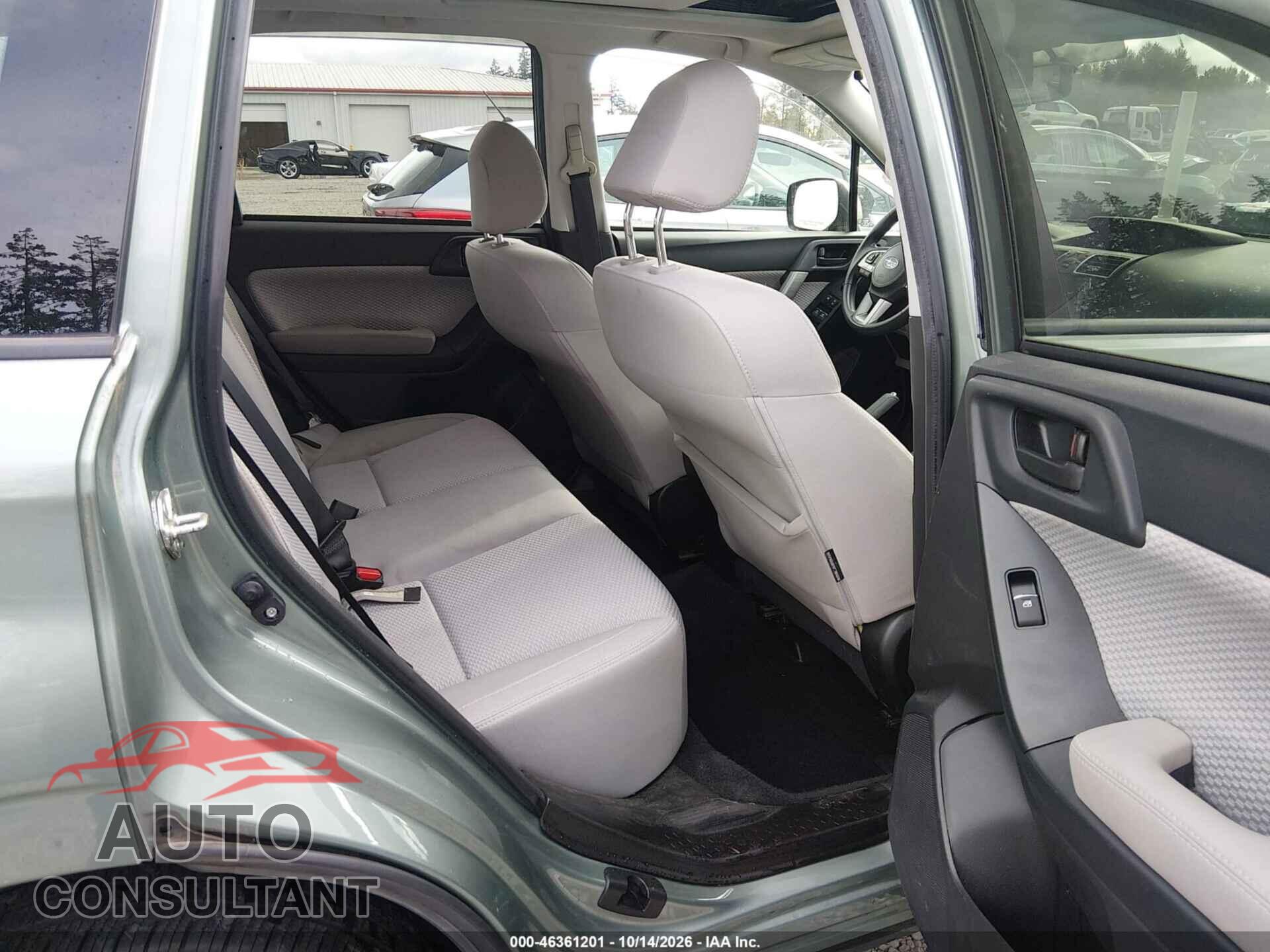SUBARU FORESTER 2017 - JF2SJAEC4HH458671