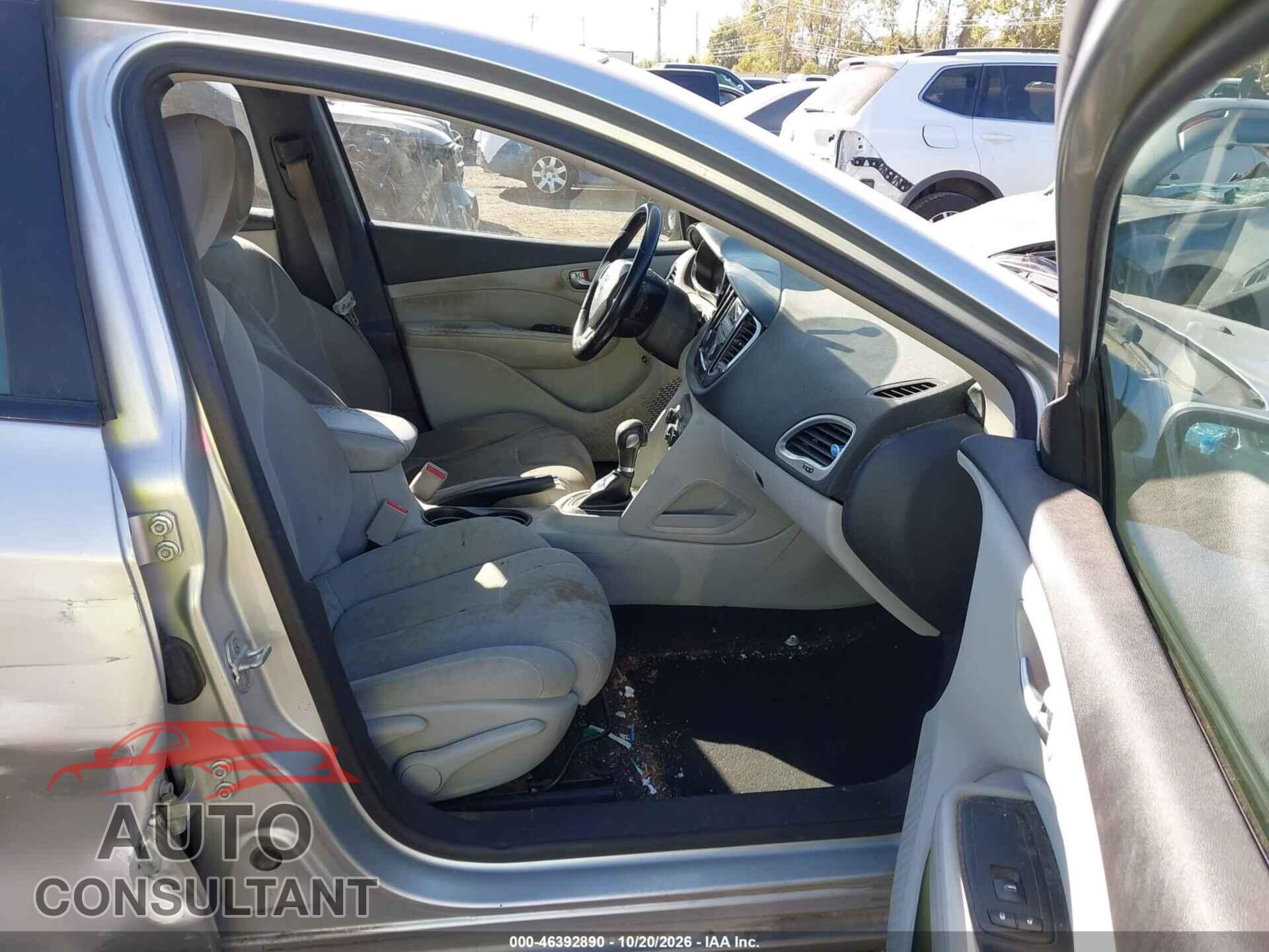 DODGE DART 2013 - 1C3CDFBA0DD117865