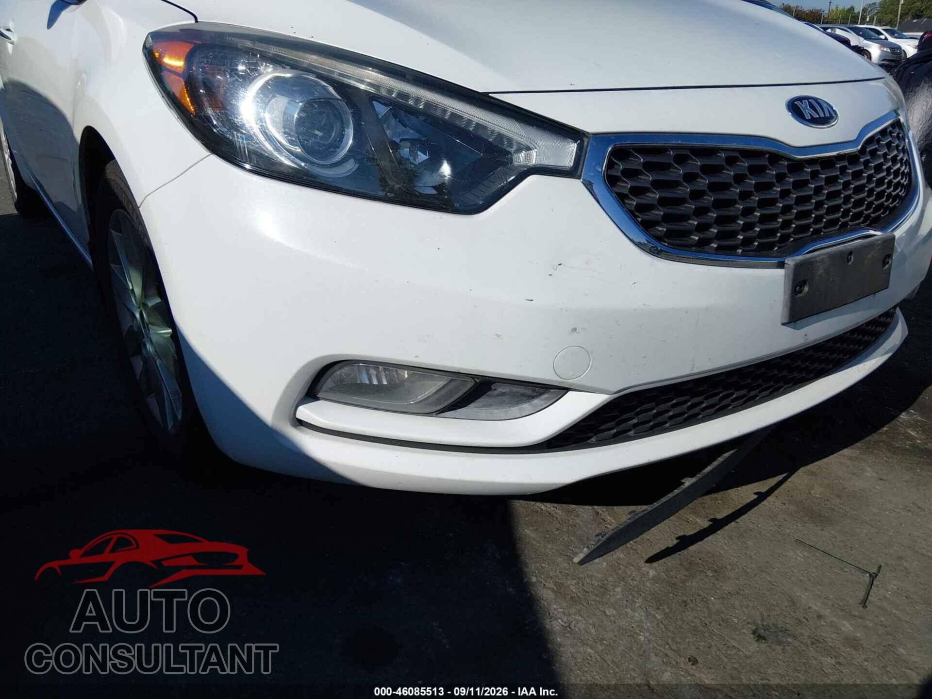 KIA FORTE 2014 - KNAFX4A84E5199997
