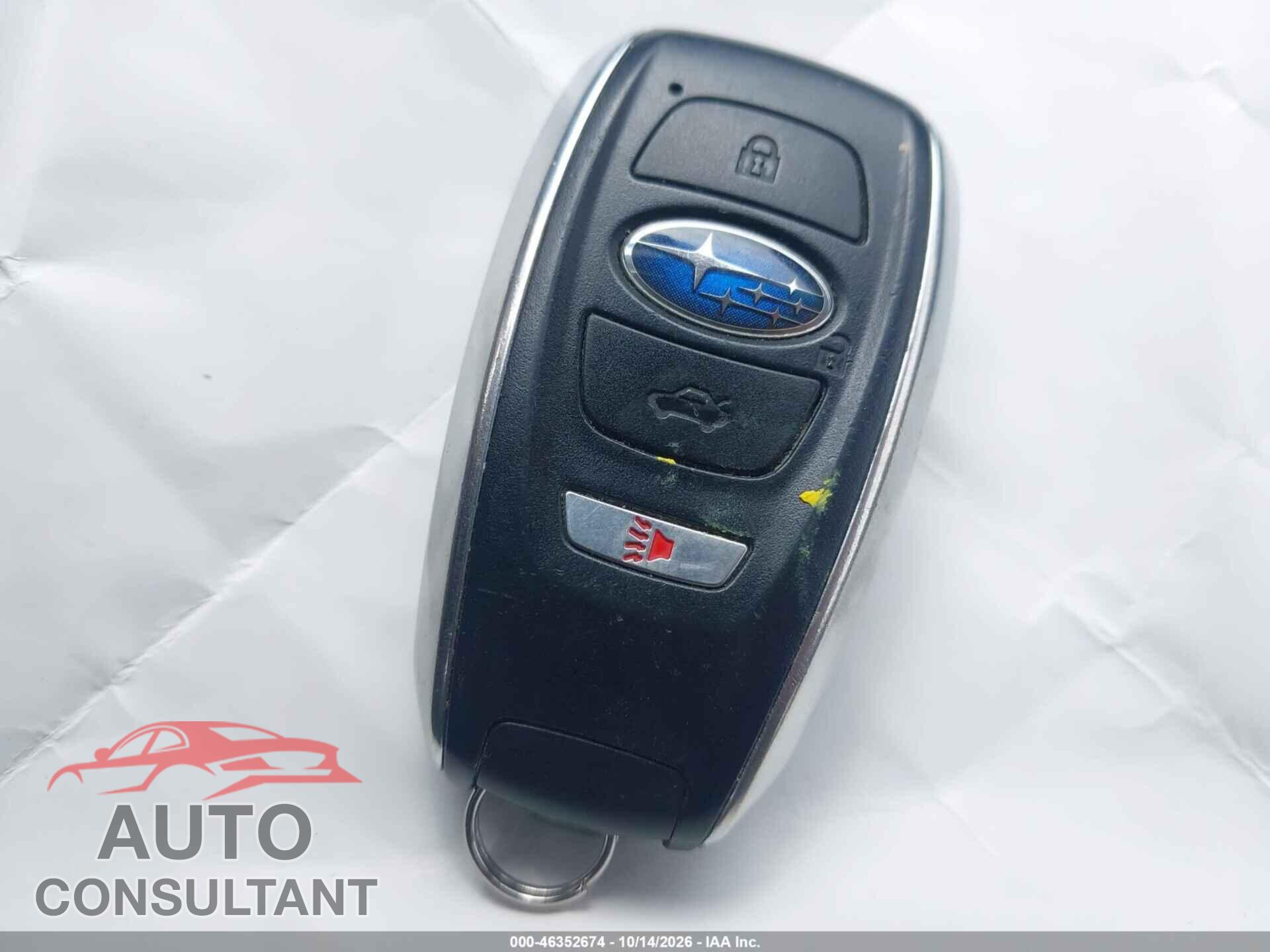 SUBARU OUTBACK 2017 - 4S4BSETC2H3321100