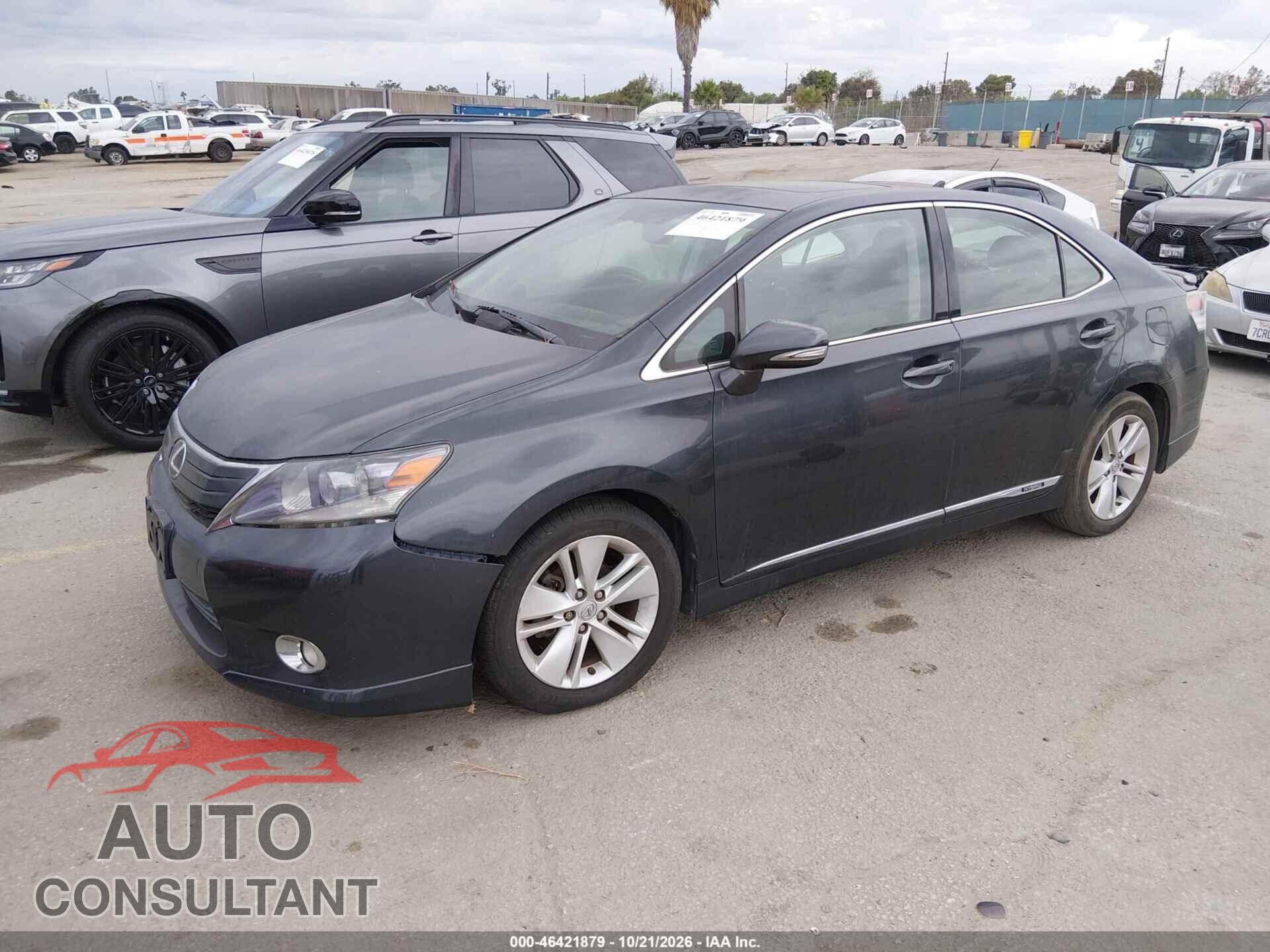 LEXUS HS 250H 2010 - JTHBB1BA9A2029063
