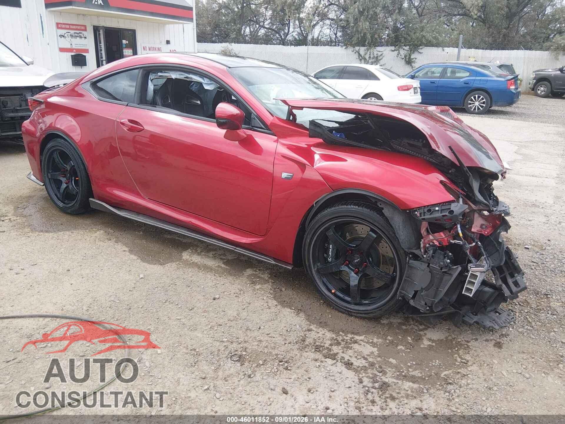 LEXUS RC F 2015 - JTHHP5BCXF5003615