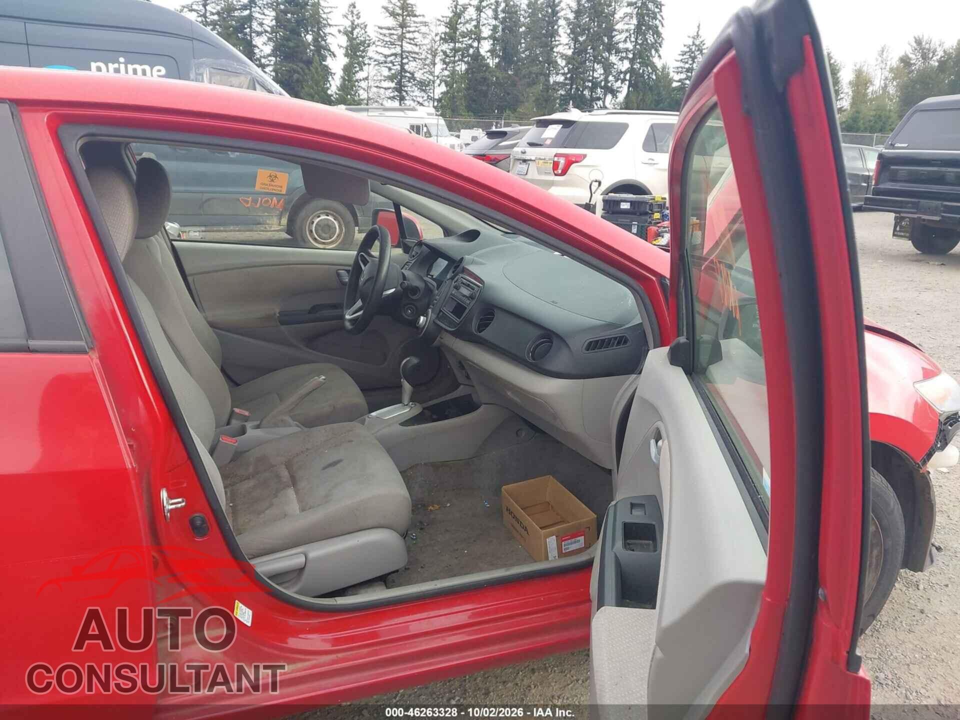 HONDA INSIGHT 2012 - JHMZE2H31CS005475