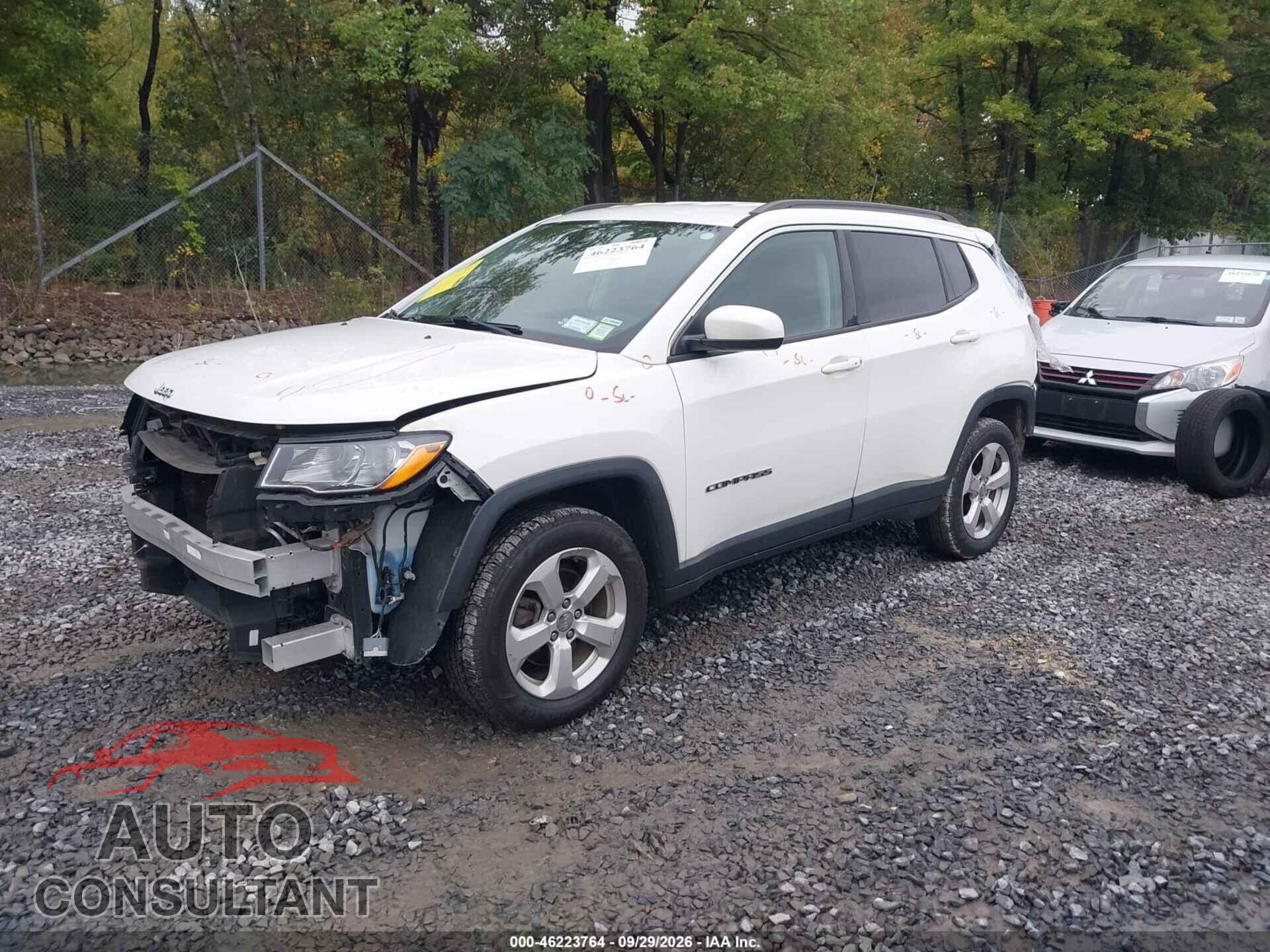 JEEP NEW COMPASS 2017 - 3C4NJDBB6HT645677