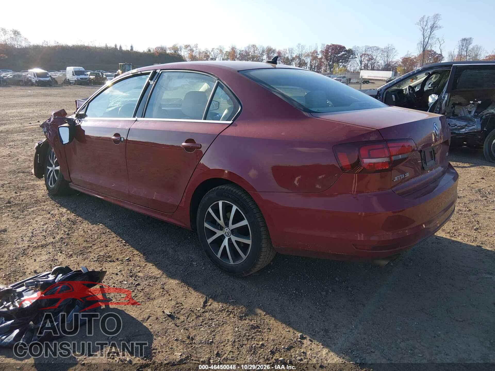 VOLKSWAGEN JETTA 2017 - 3VWDB7AJ1HM403499