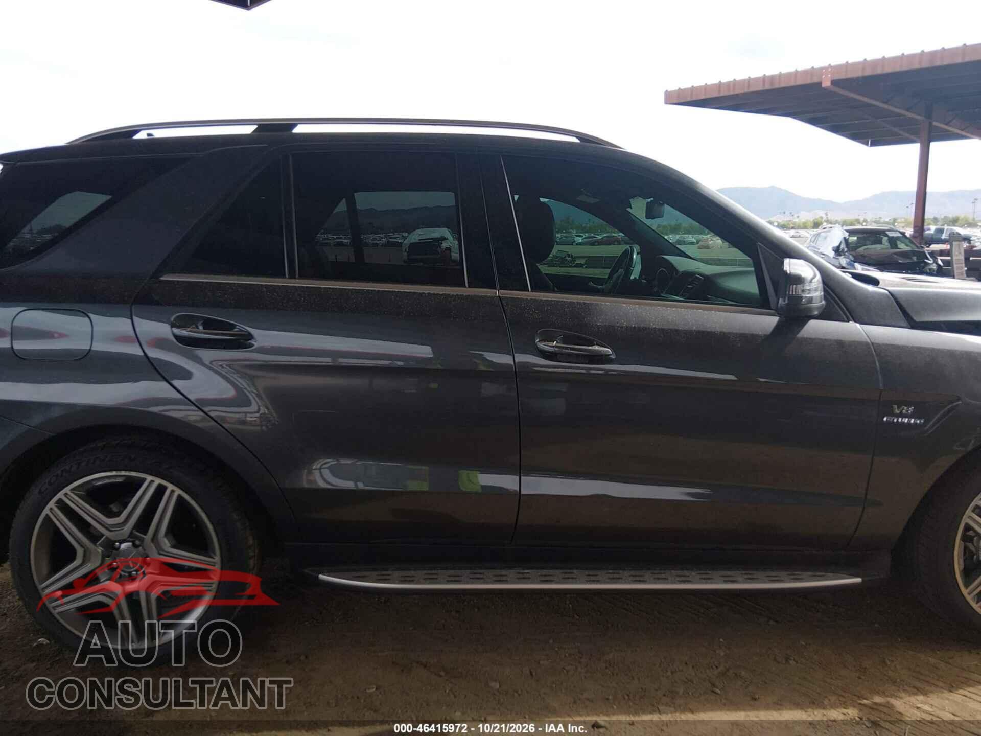 MERCEDES-BENZ ML 63 AMG 2014 - 4JGDA7EB2EA323822