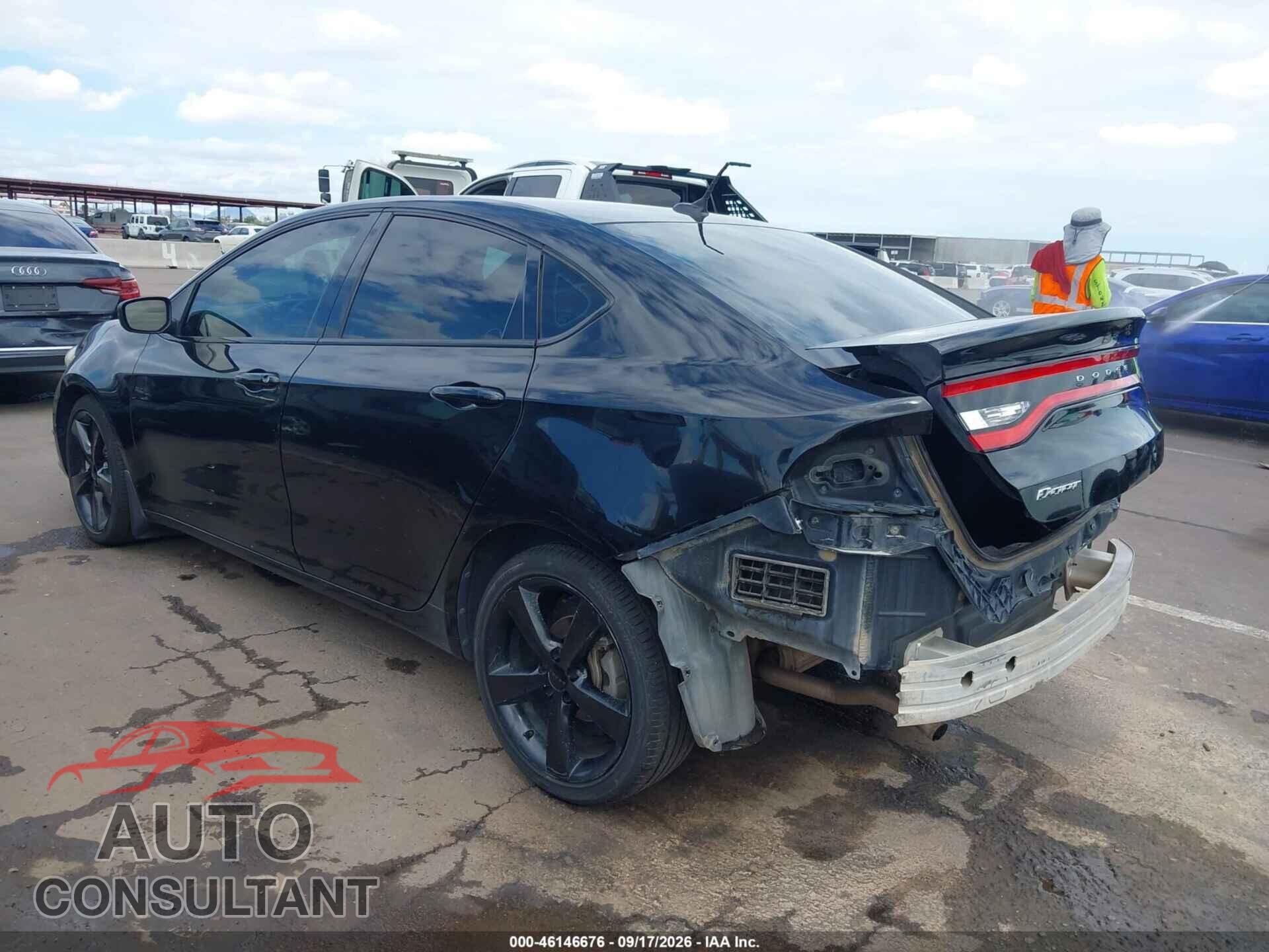 DODGE DART 2015 - 1C3CDFBB1FD200443