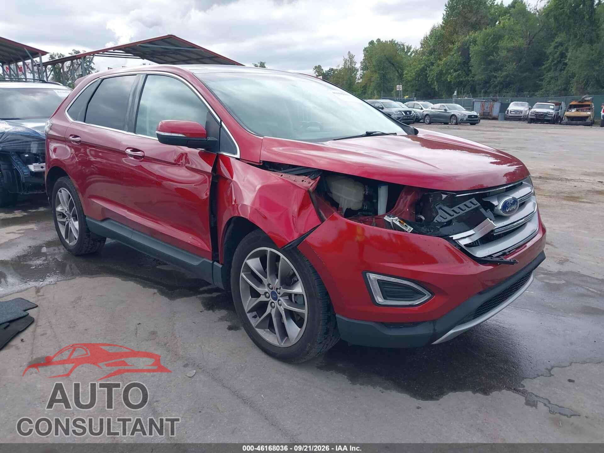 FORD EDGE 2015 - 2FMTK4K9XFBB30431