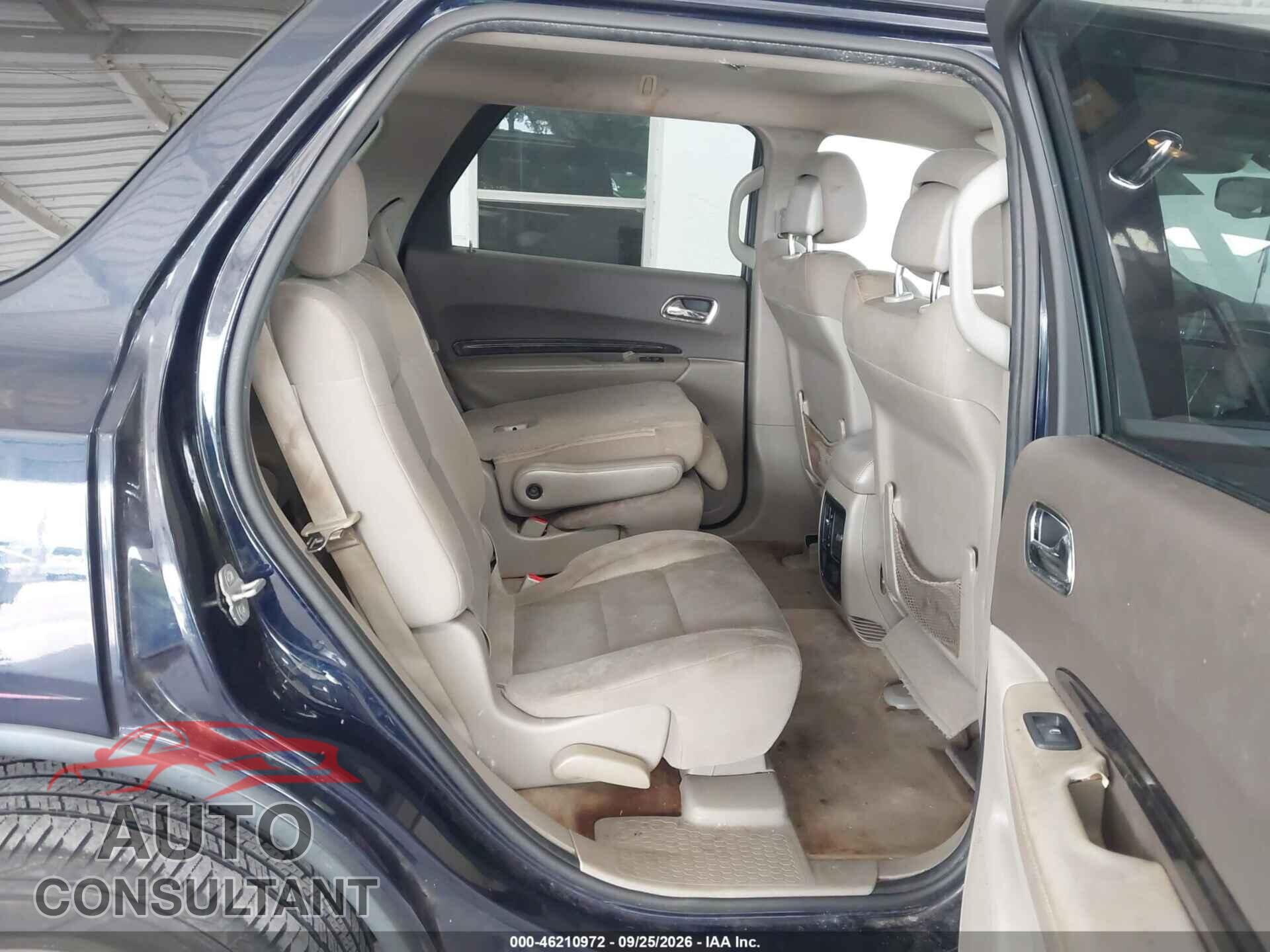 DODGE DURANGO 2012 - 1C4RDHDG8CC257704