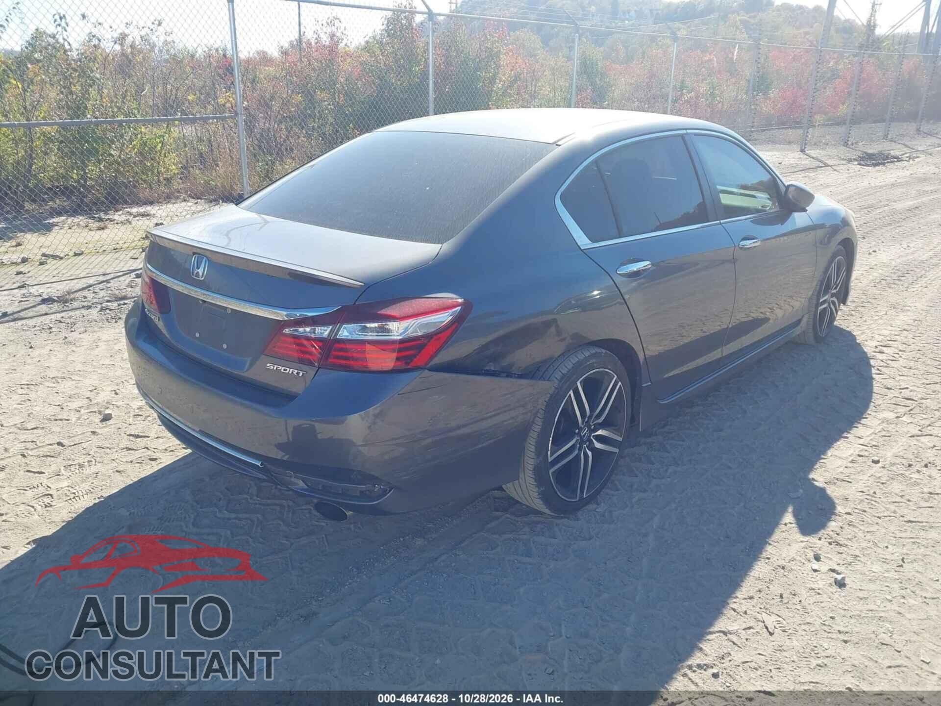 HONDA ACCORD 2017 - 1HGCR2F55HA042754