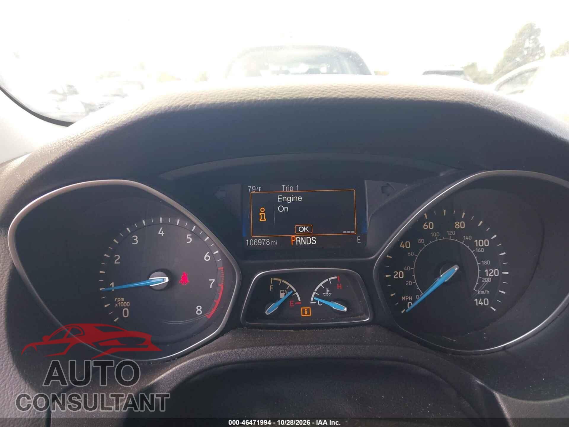 FORD FOCUS 2016 - 1FADP3K29GL330005