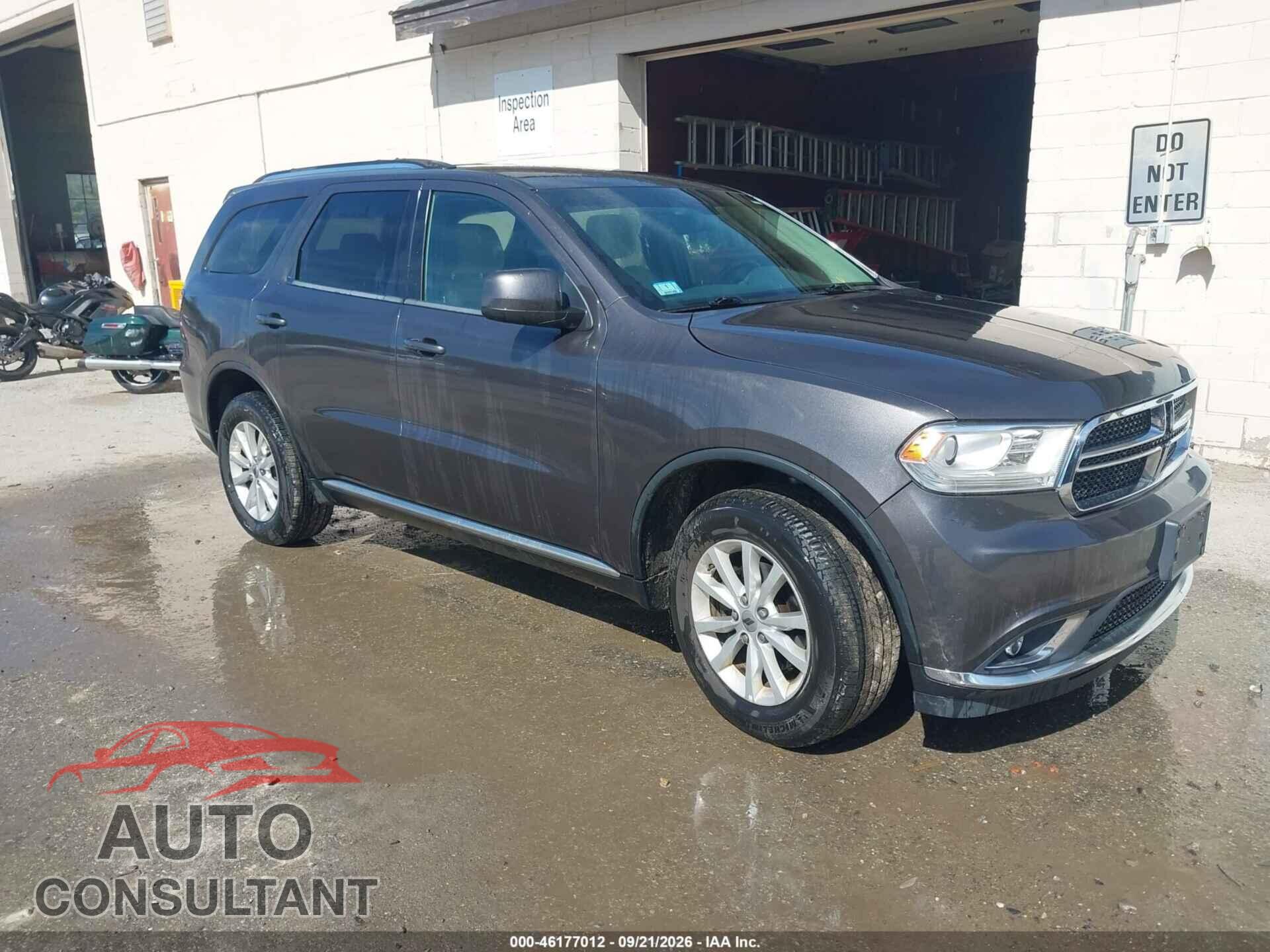 DODGE DURANGO 2019 - 1C4RDJAGXKC827258