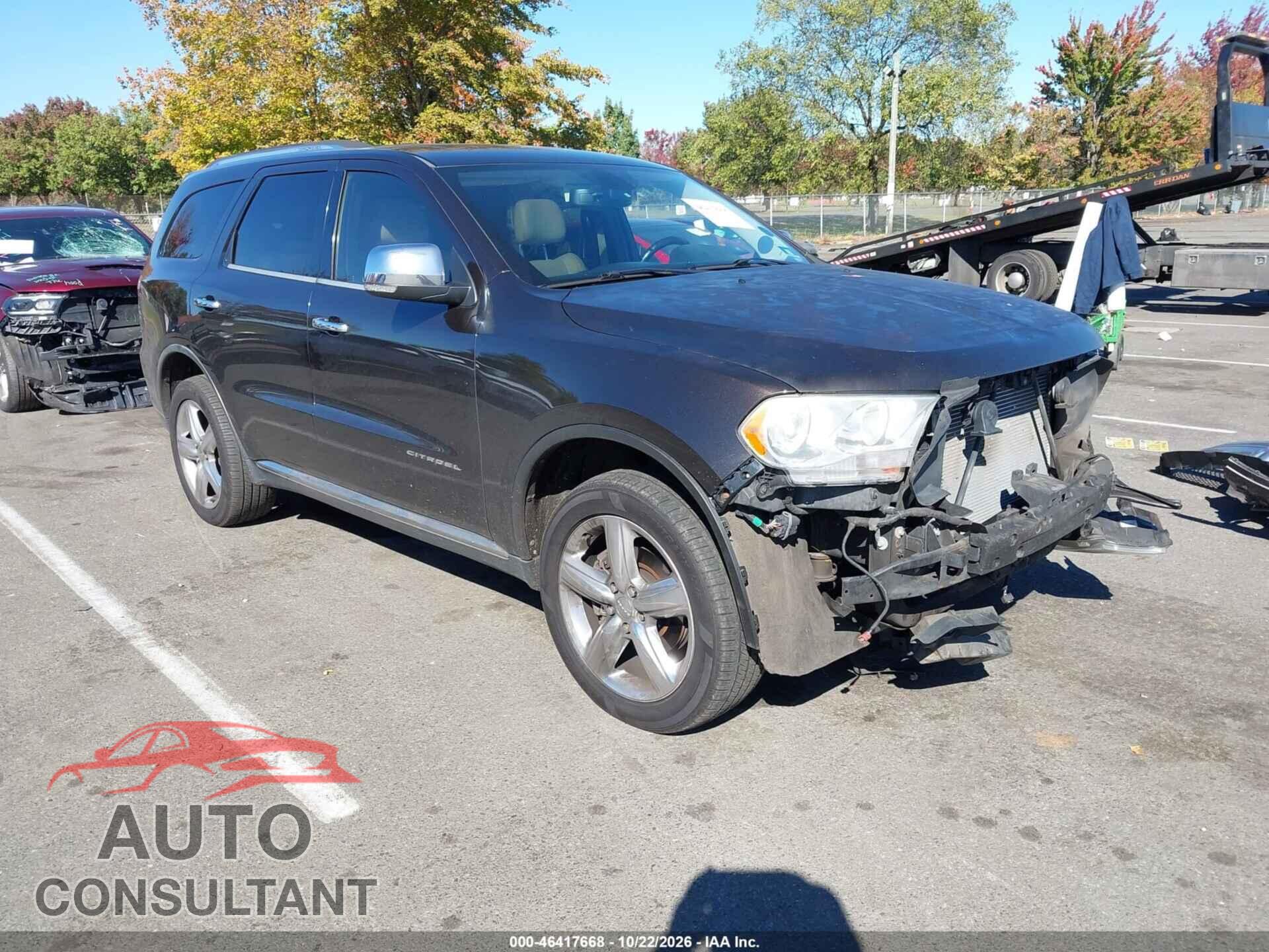 DODGE DURANGO 2012 - 1C4SDJET2CC277970