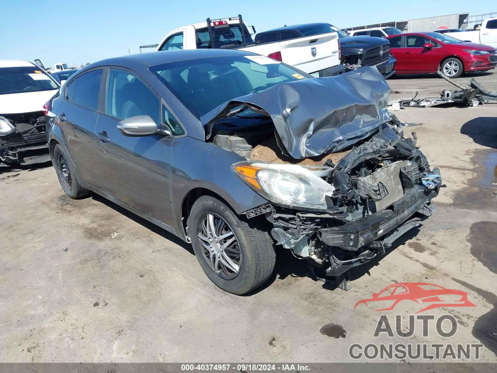 KIA FORTE 2016 - KNAFX4A61G5597654