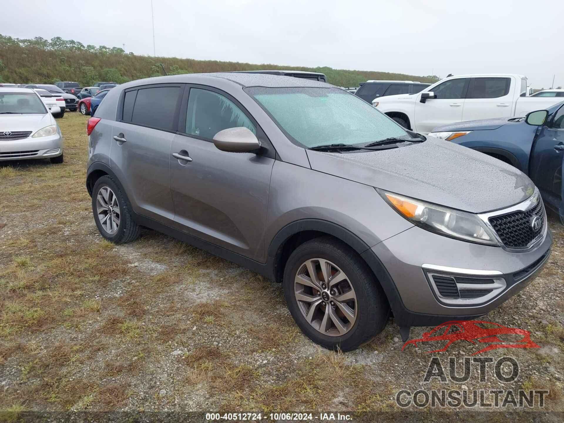 KIA SPORTAGE 2015 - KNDPB3ACXF7672859