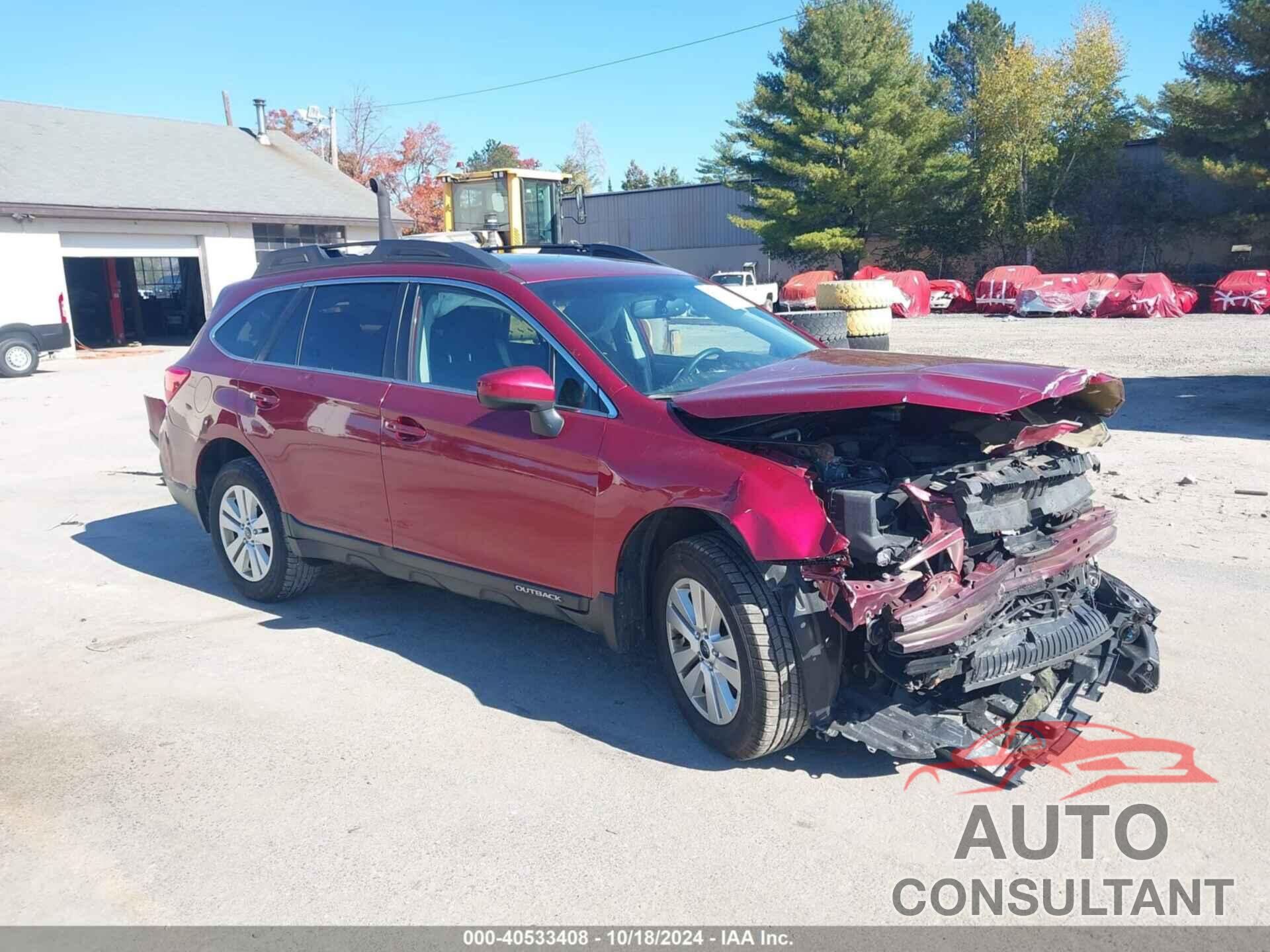 SUBARU OUTBACK 2018 - 4S4BSADC2J3208339