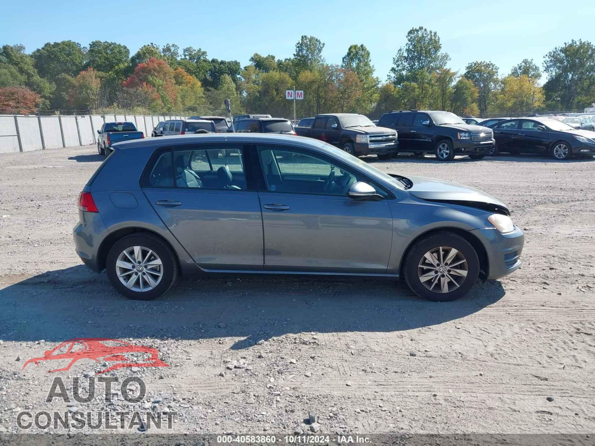 VOLKSWAGEN GOLF 2015 - 3VW217AU2FM008331