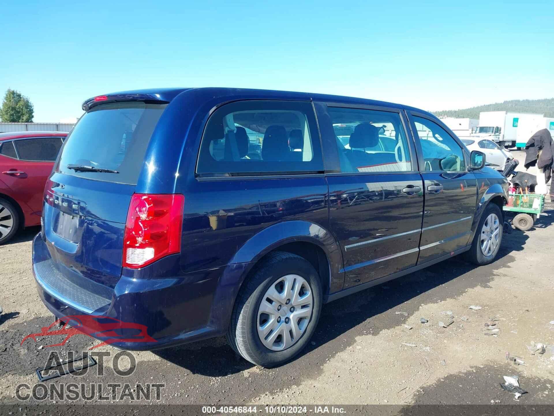DODGE GRAND CARAVAN 2016 - 2C4RDGBG8GR201210