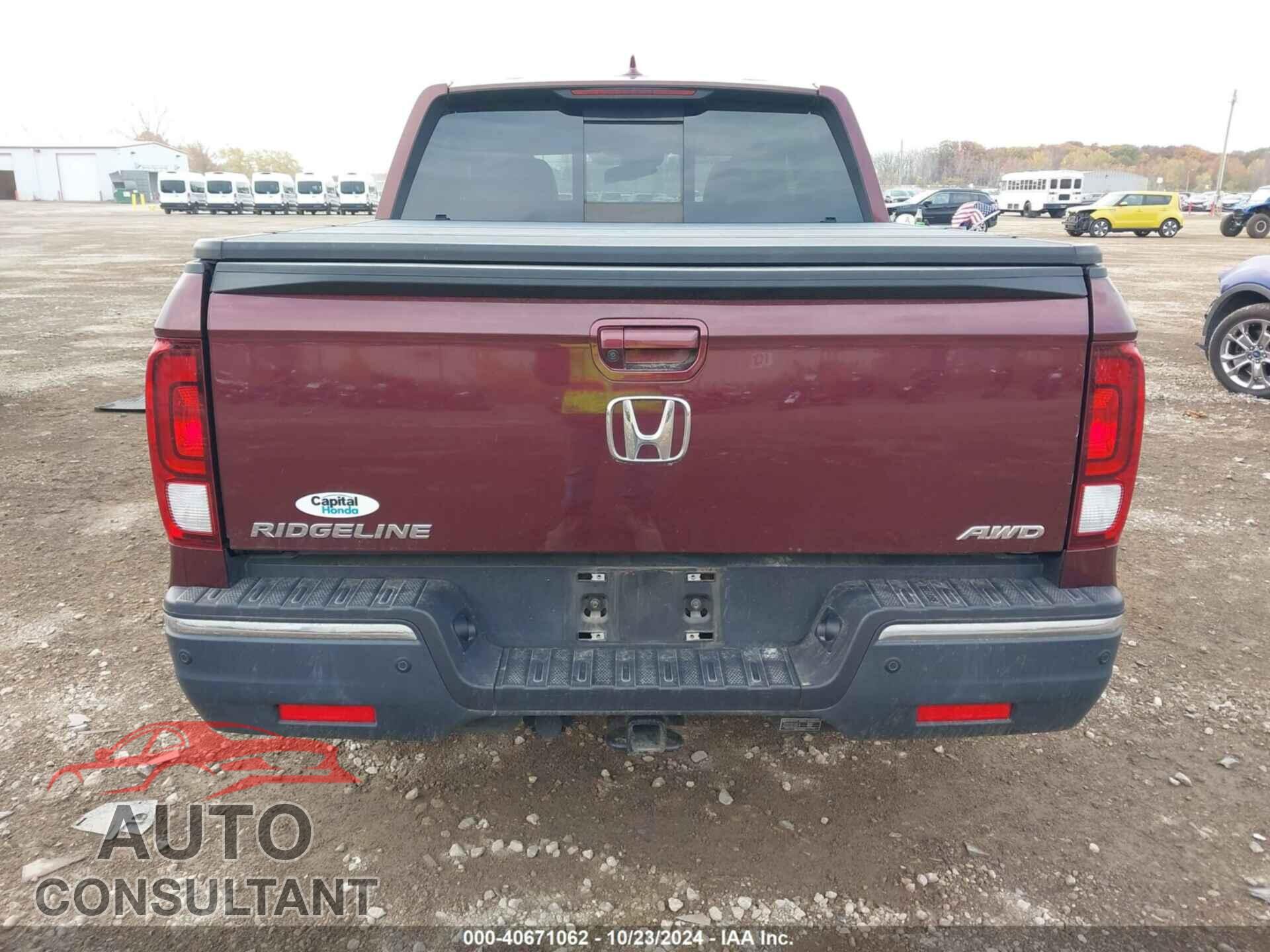 HONDA RIDGELINE 2019 - 5FPYK3F72KB026372