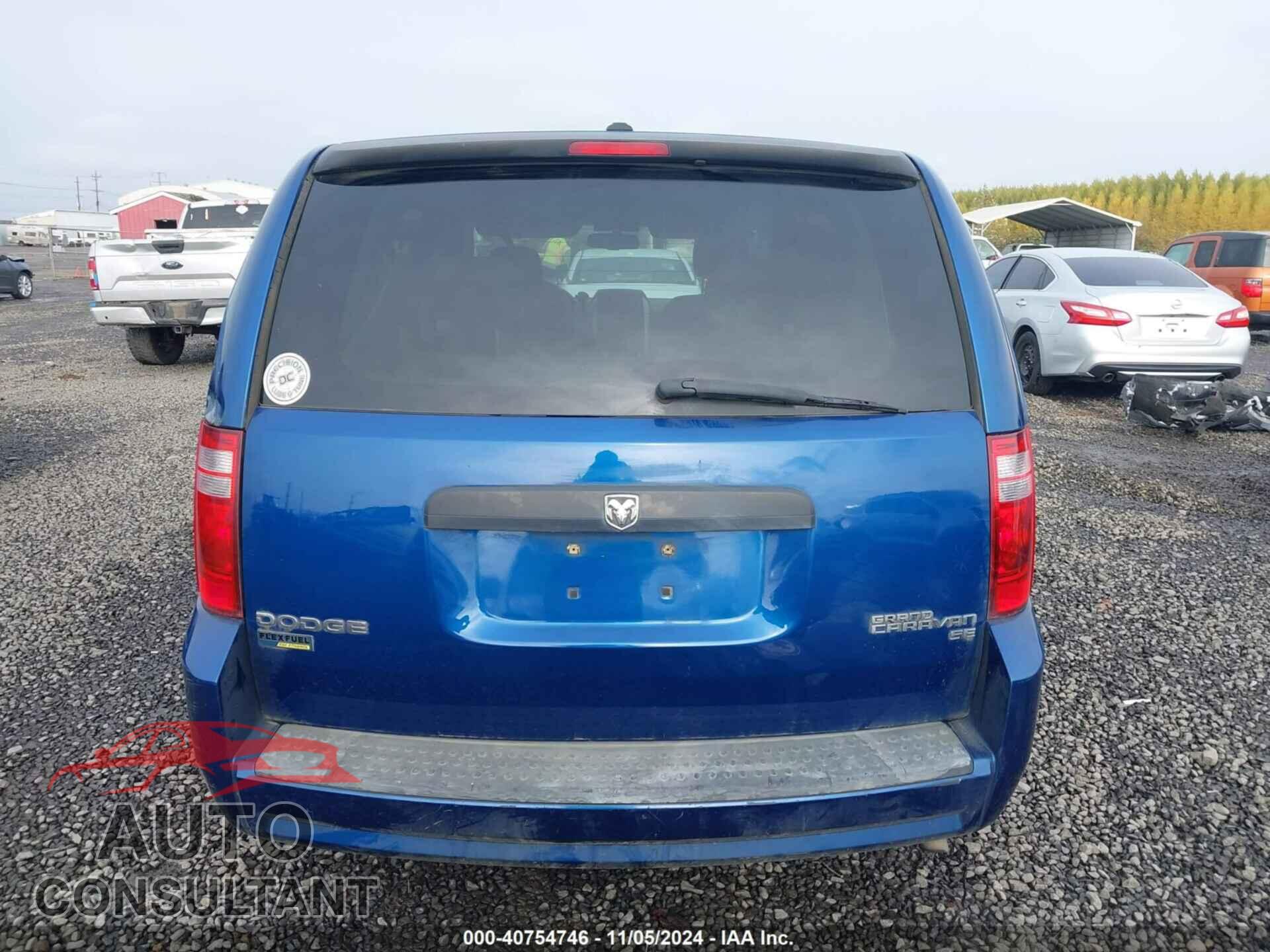 DODGE GRAND CARAVAN 2010 - 2D4RN4DE7AR164930