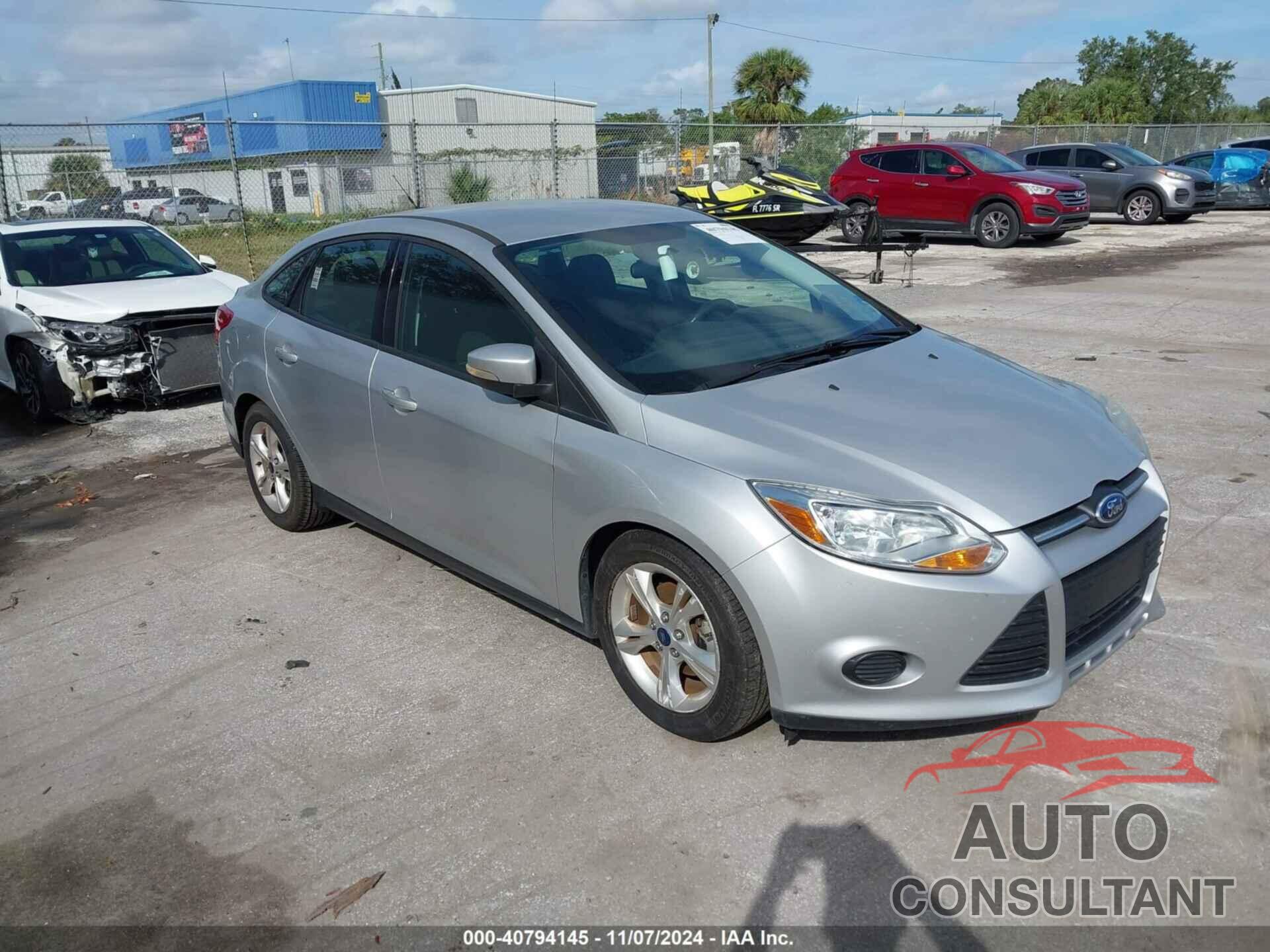 FORD FOCUS 2013 - 1FADP3F25DL123617