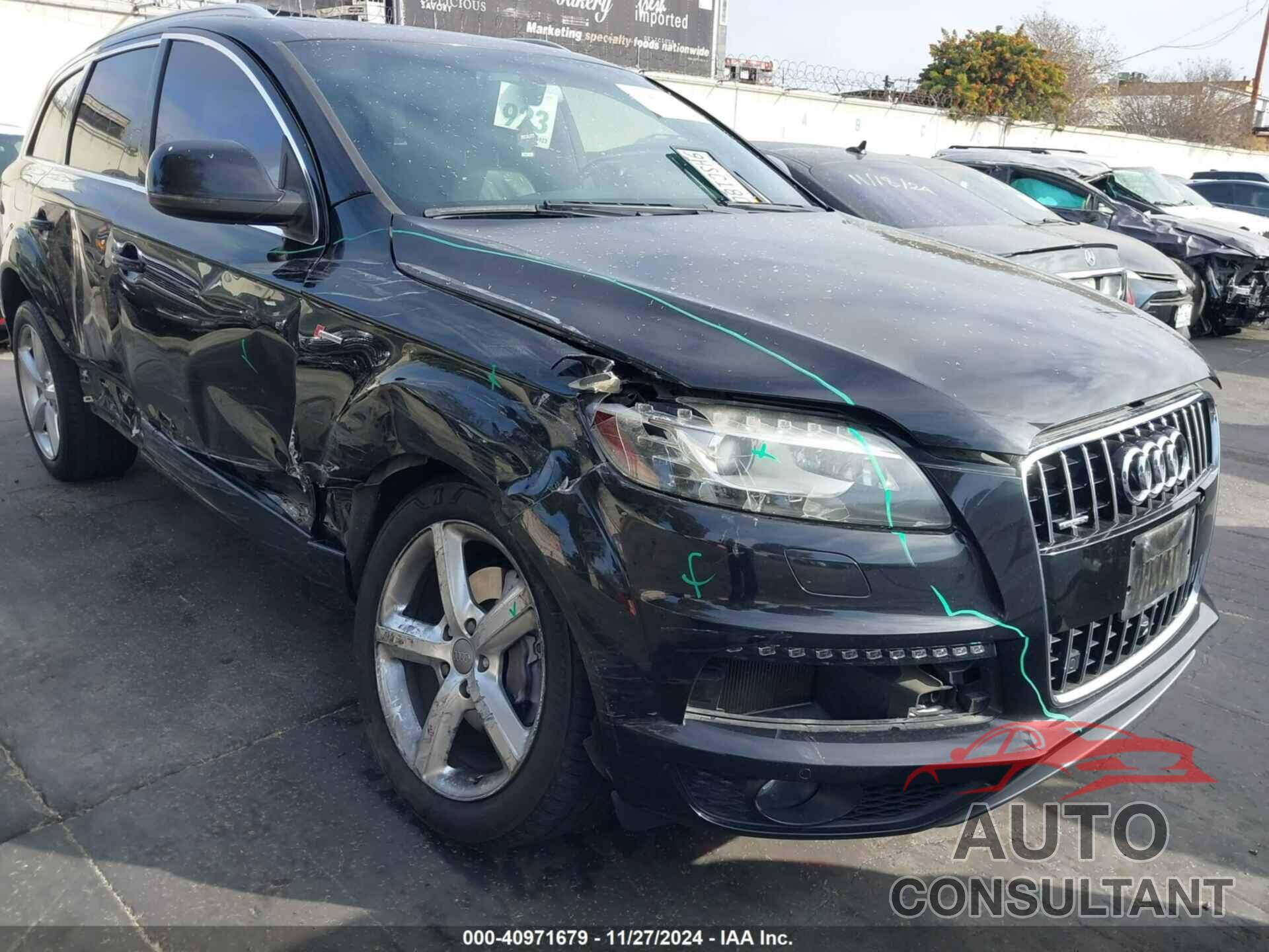 AUDI Q7 2015 - WA1DGAFE2FD015181