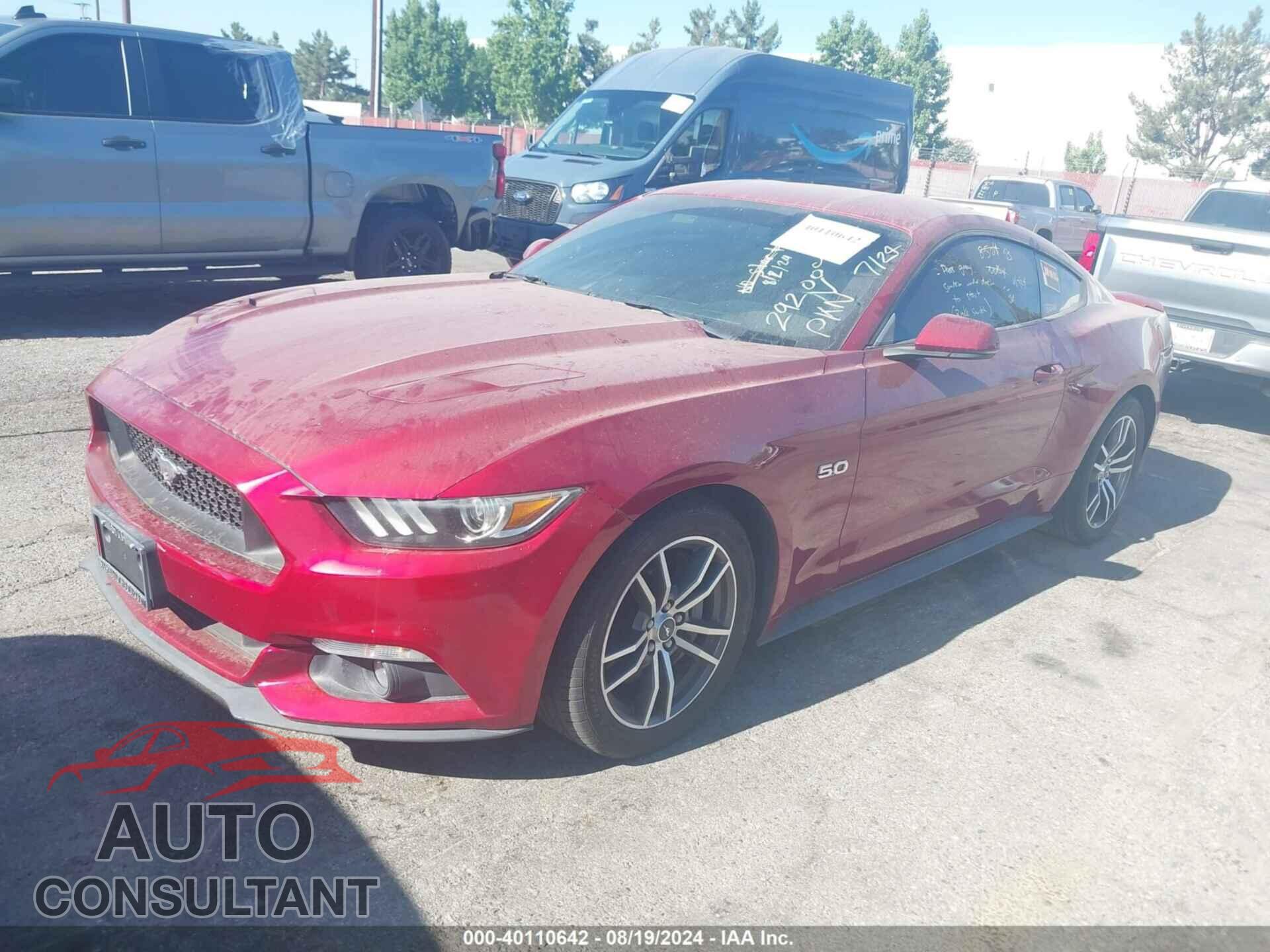 FORD MUSTANG 2017 - 1FA6P8CF5H5292009