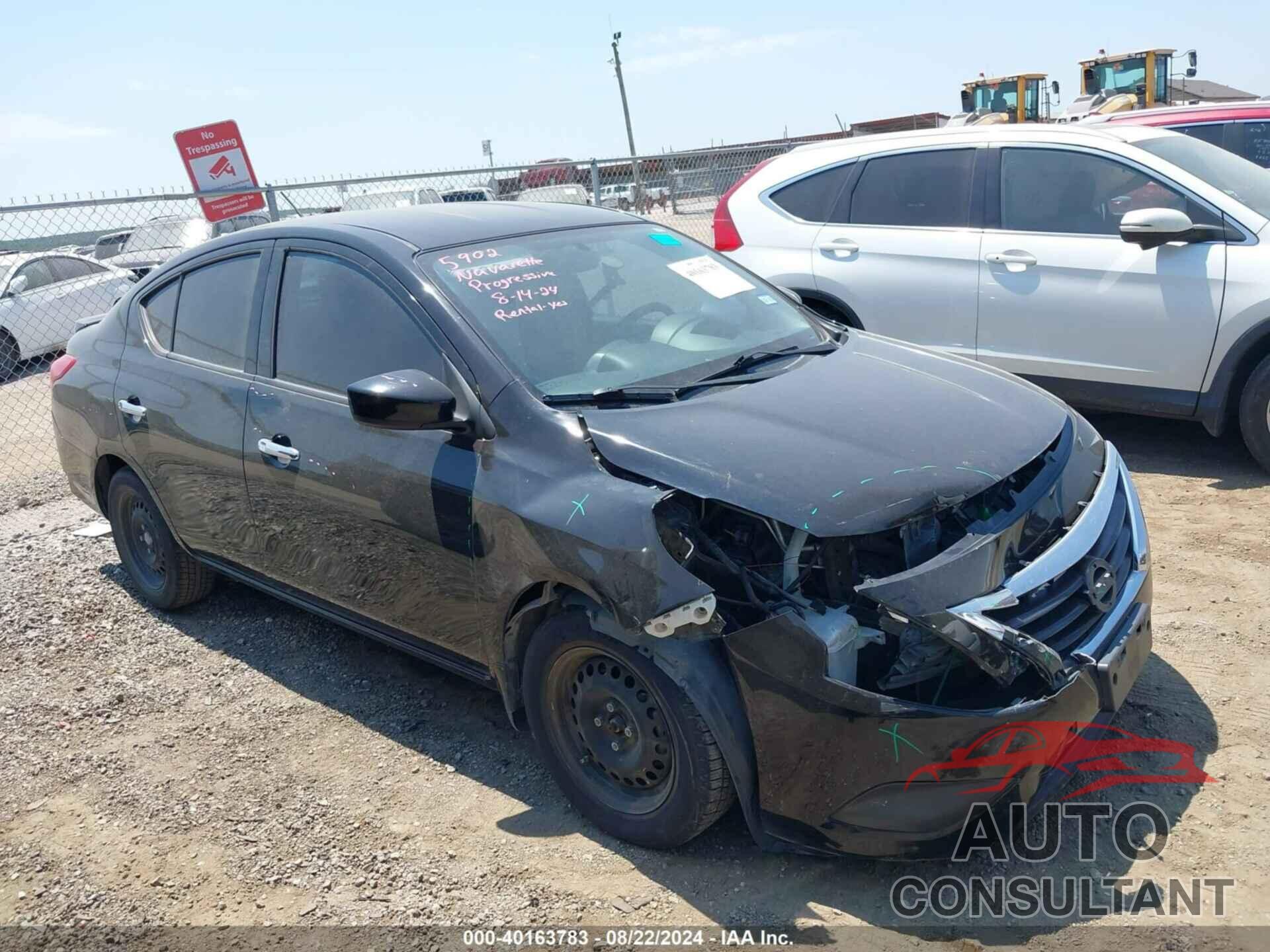 NISSAN VERSA 2016 - 3N1CN7AP3GL906422