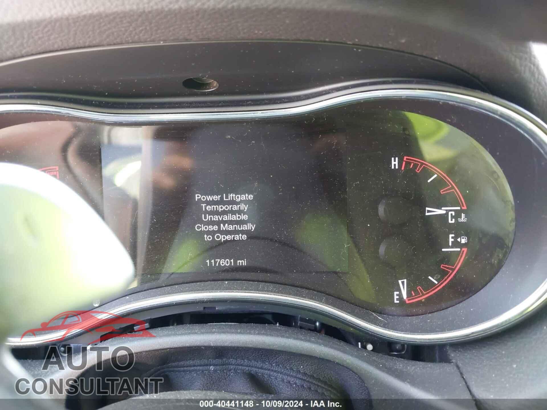DODGE DURANGO 2017 - 1C4RDJEG1HC656886