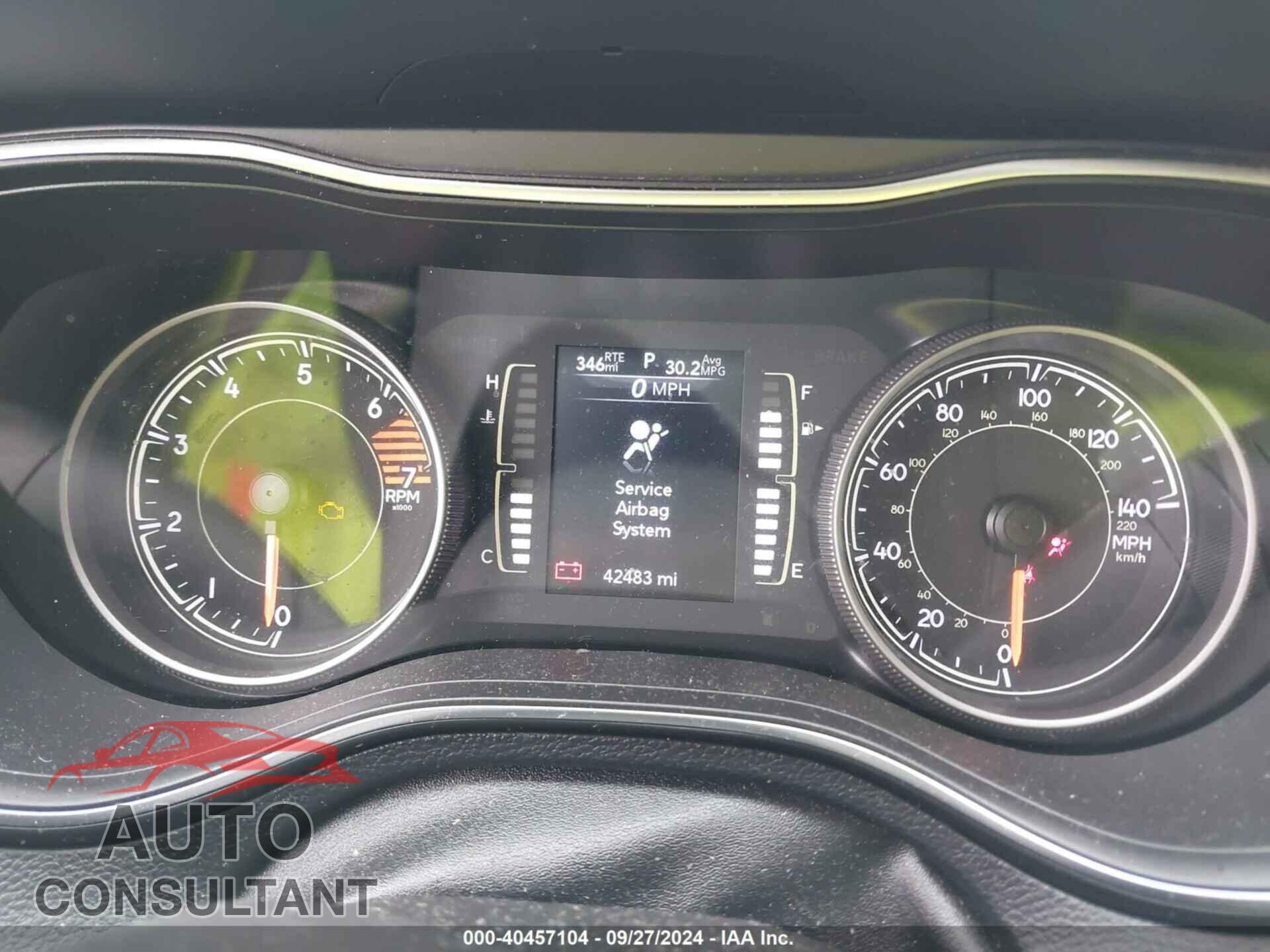 JEEP CHEROKEE 2019 - 1C4PJLCB1KD326542
