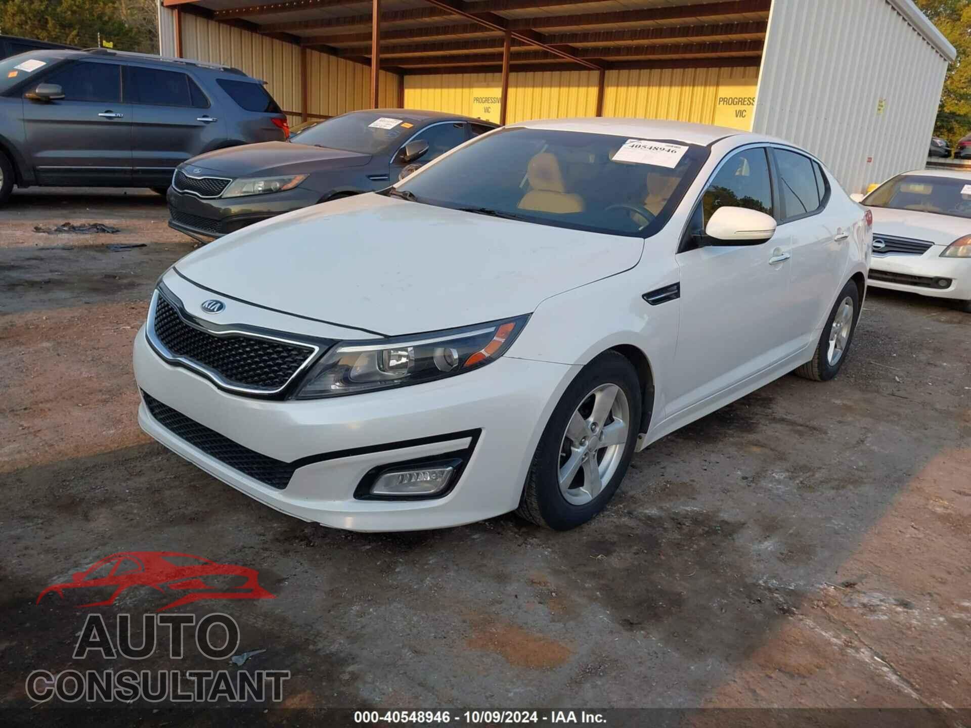 KIA OPTIMA 2015 - KNAGM4A73F5597692