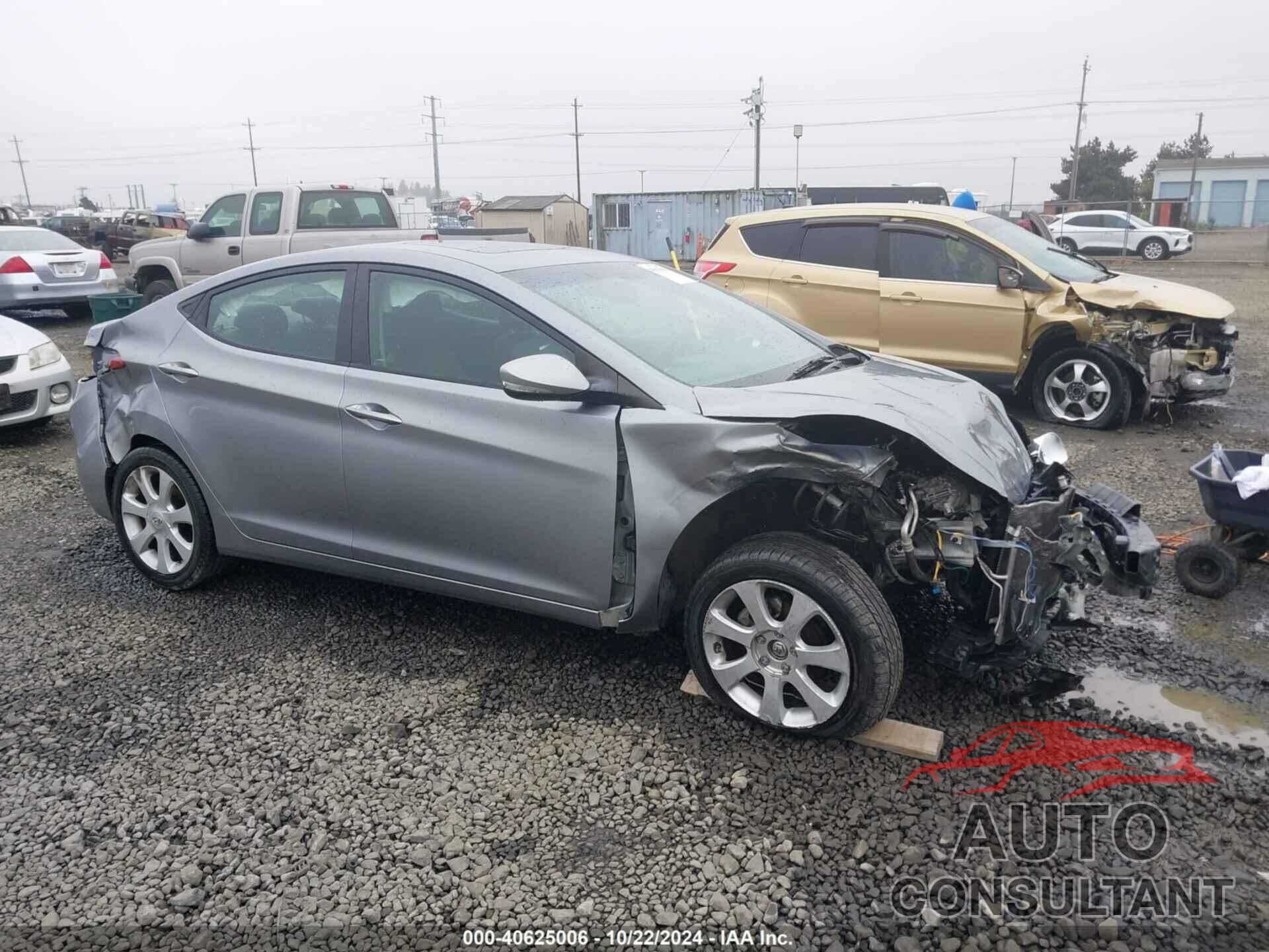 HYUNDAI ELANTRA 2012 - KMHDH4AE8CU484665
