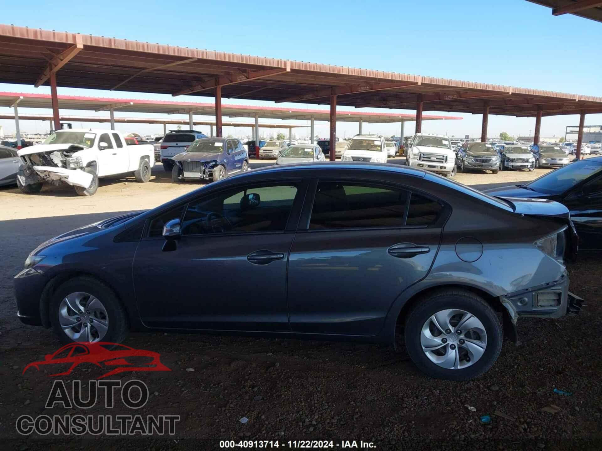 HONDA CIVIC 2013 - 19XFB2F57DE093843