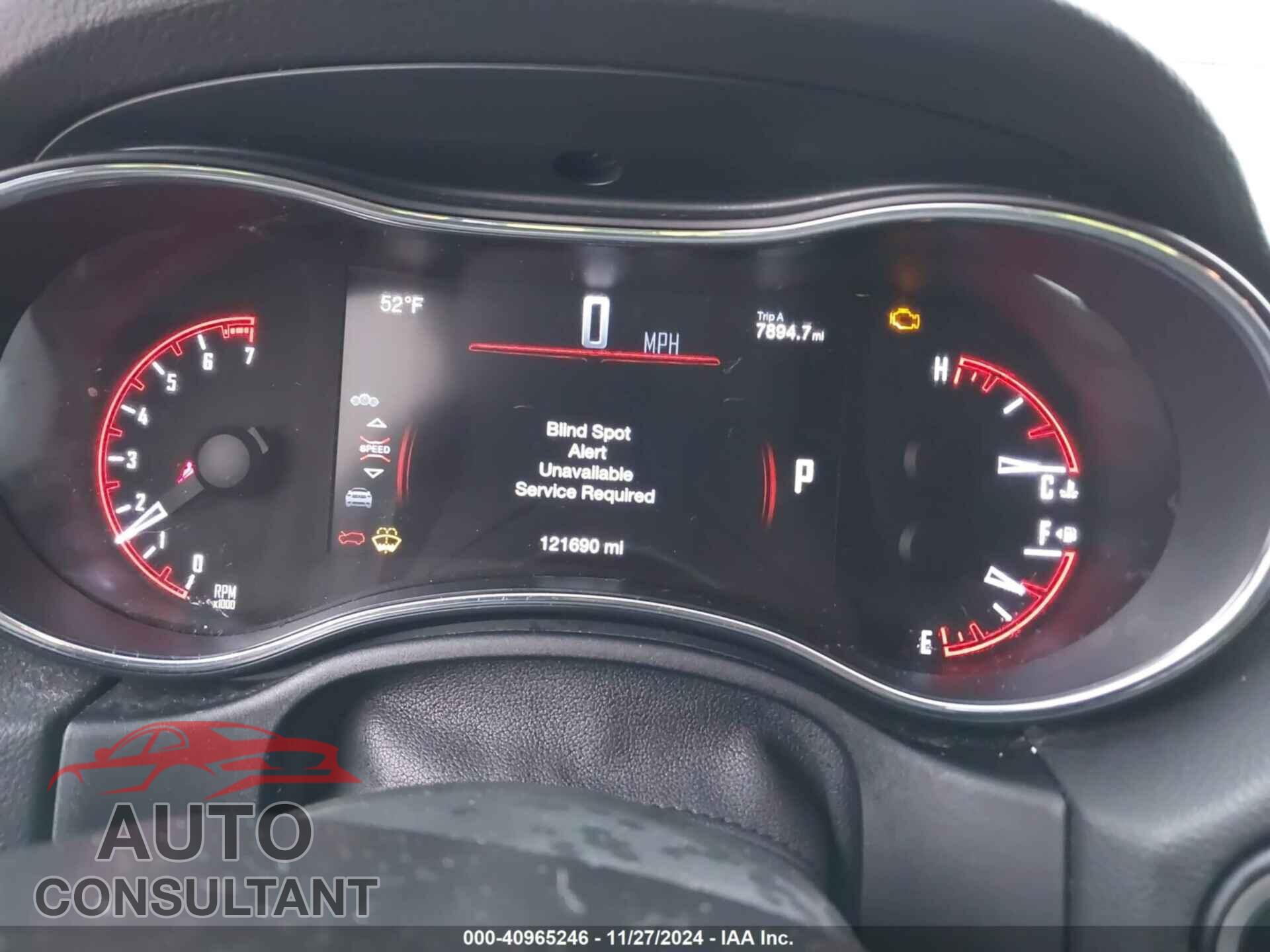DODGE DURANGO 2016 - 1C4RDJDG3GC484814