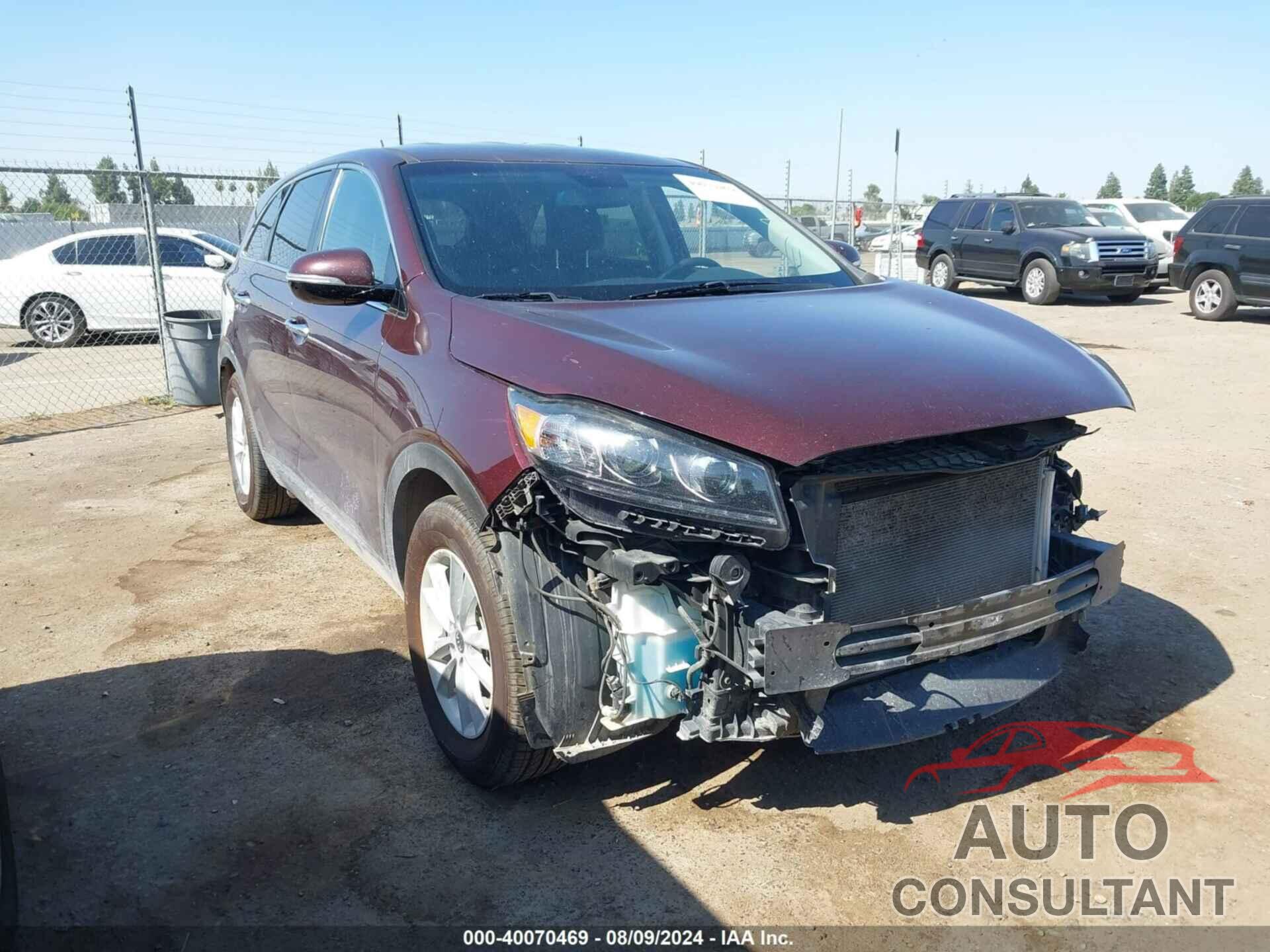 KIA SORENTO 2019 - 5XYPG4A59KG488602