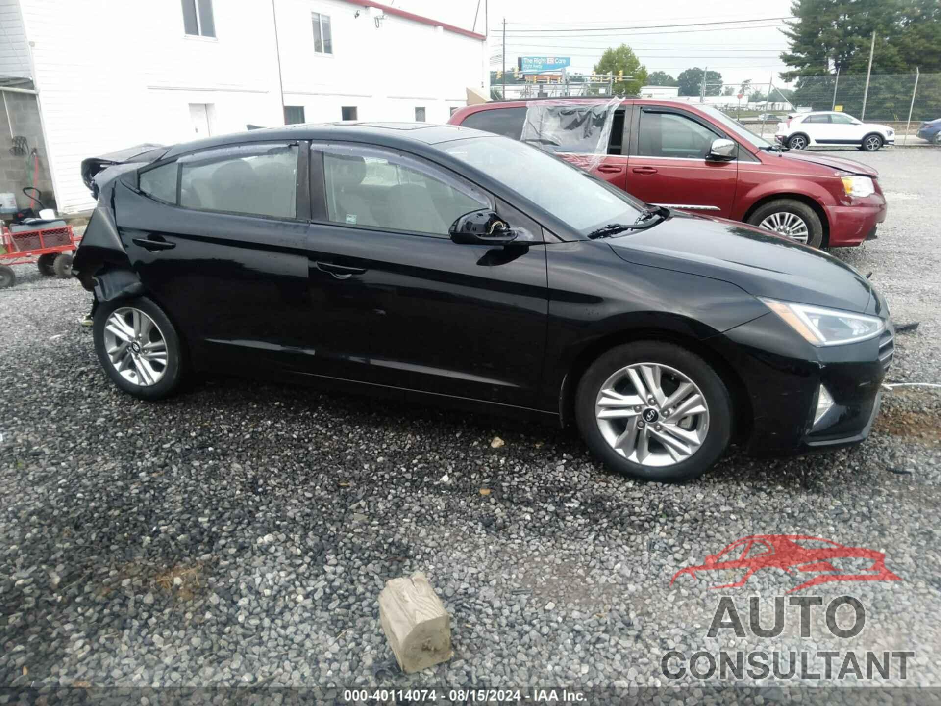 HYUNDAI ELANTRA 2019 - KMHD84LF6KU860221