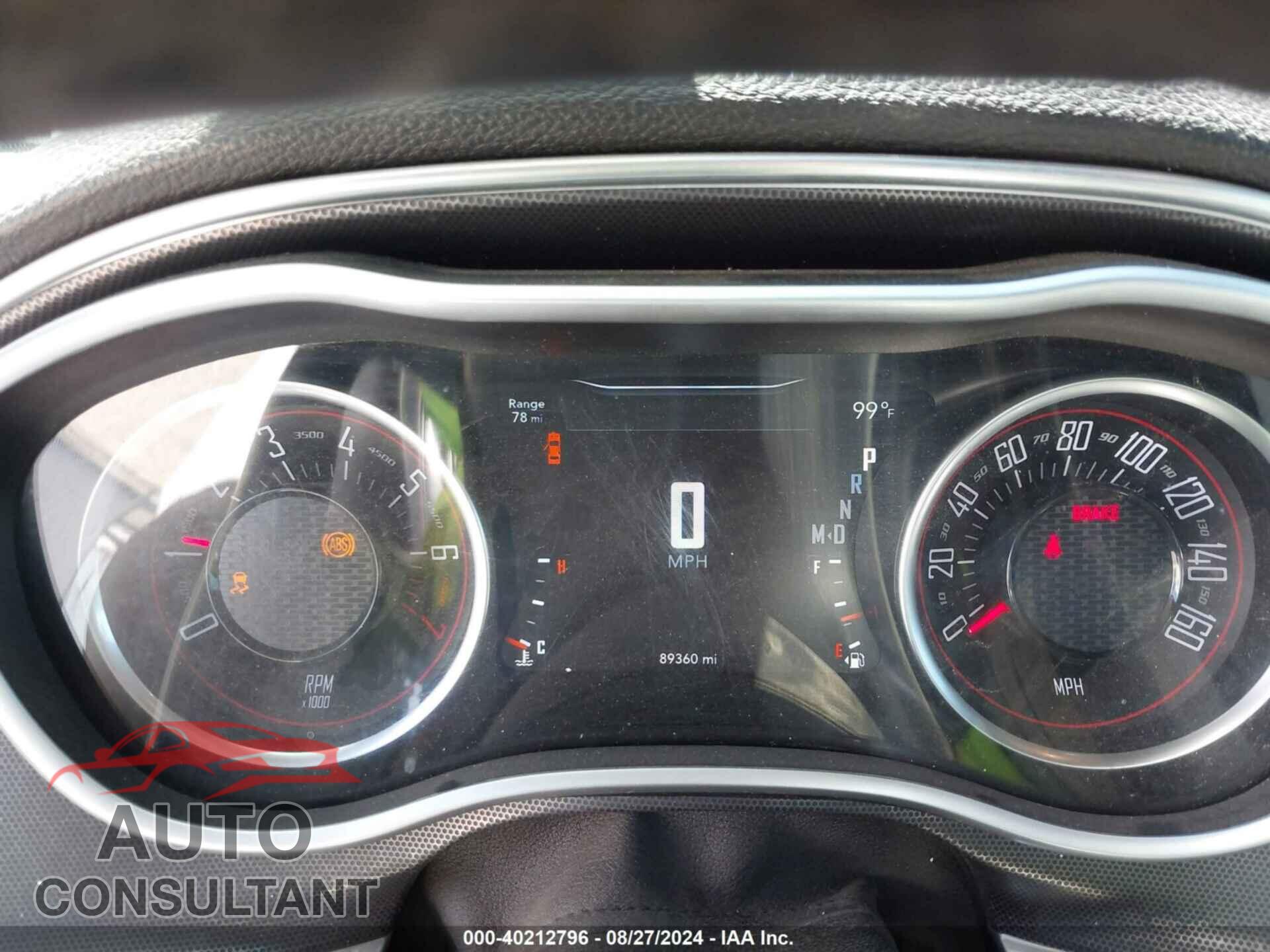 DODGE CHALLENGER 2018 - 2C3CDZGG9JH252839