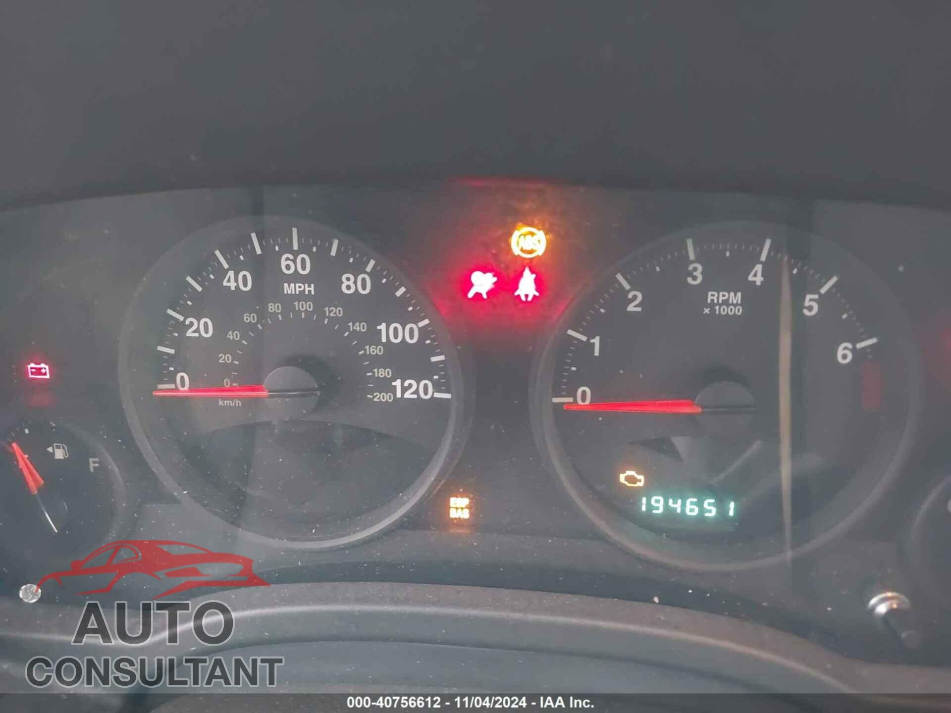JEEP COMPASS 2009 - 1J4FT47B79D201183