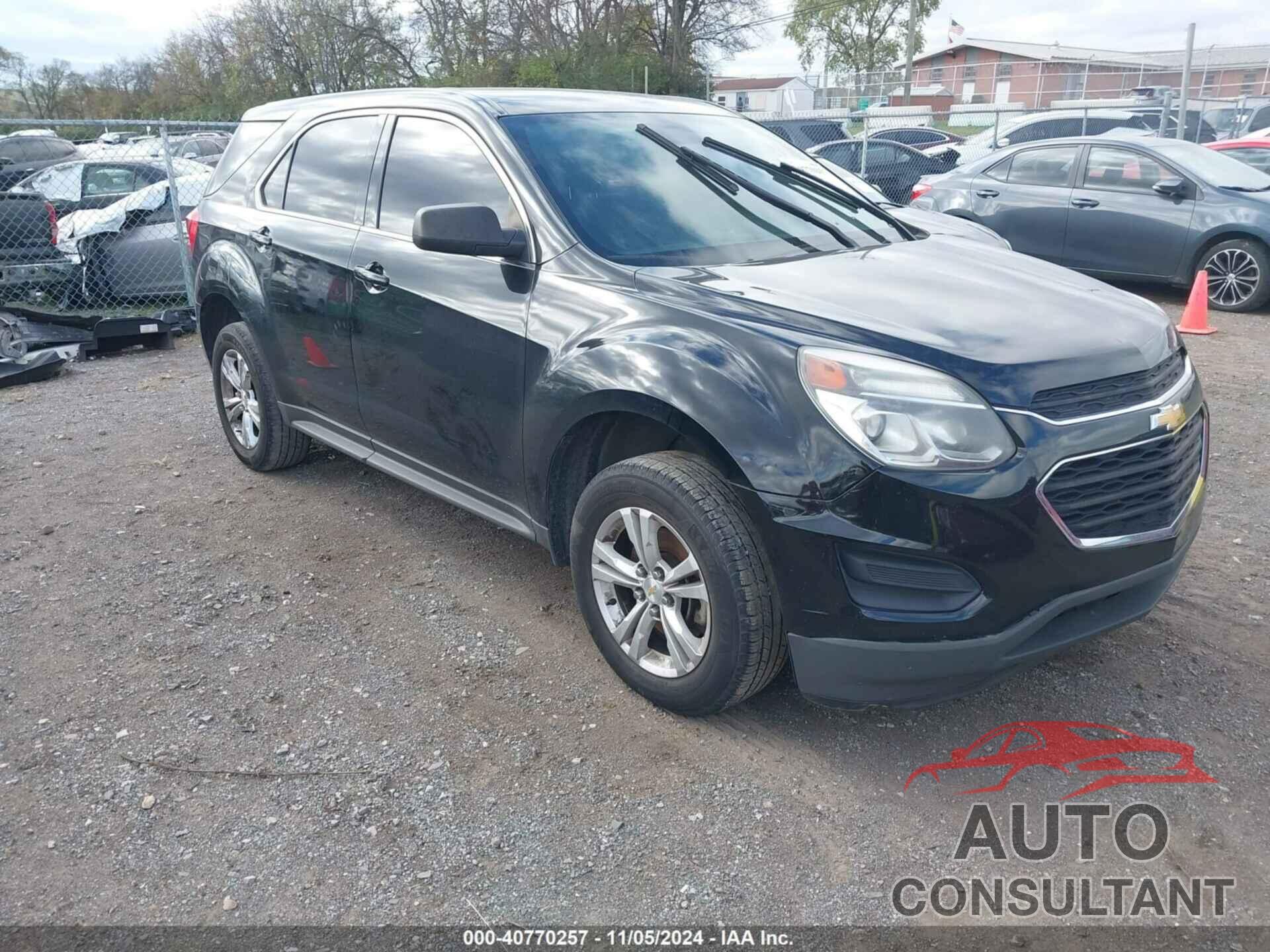 CHEVROLET EQUINOX 2017 - 2GNALBEK7H1586236