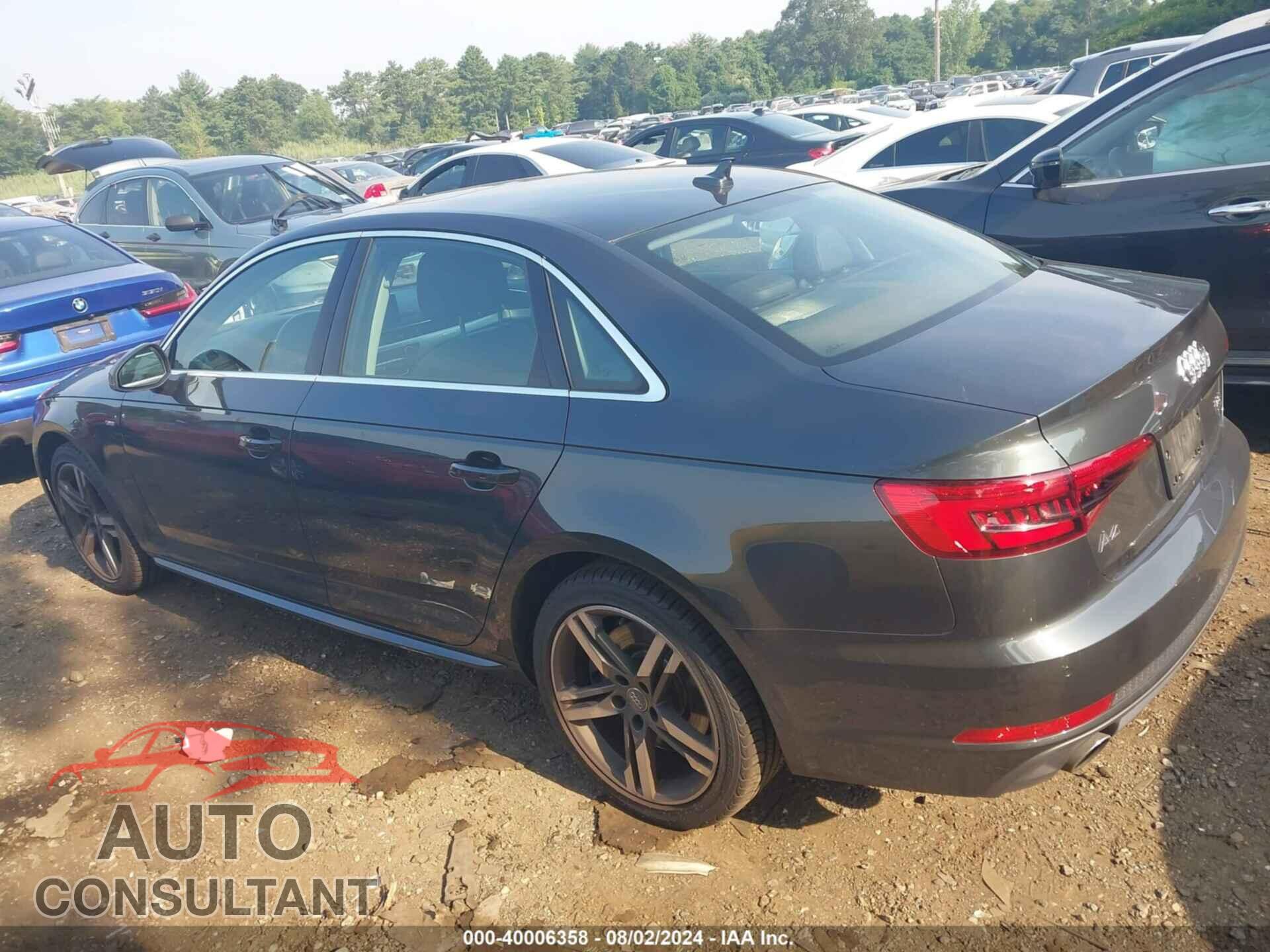 AUDI A4 2017 - WAUENAF43HN055979