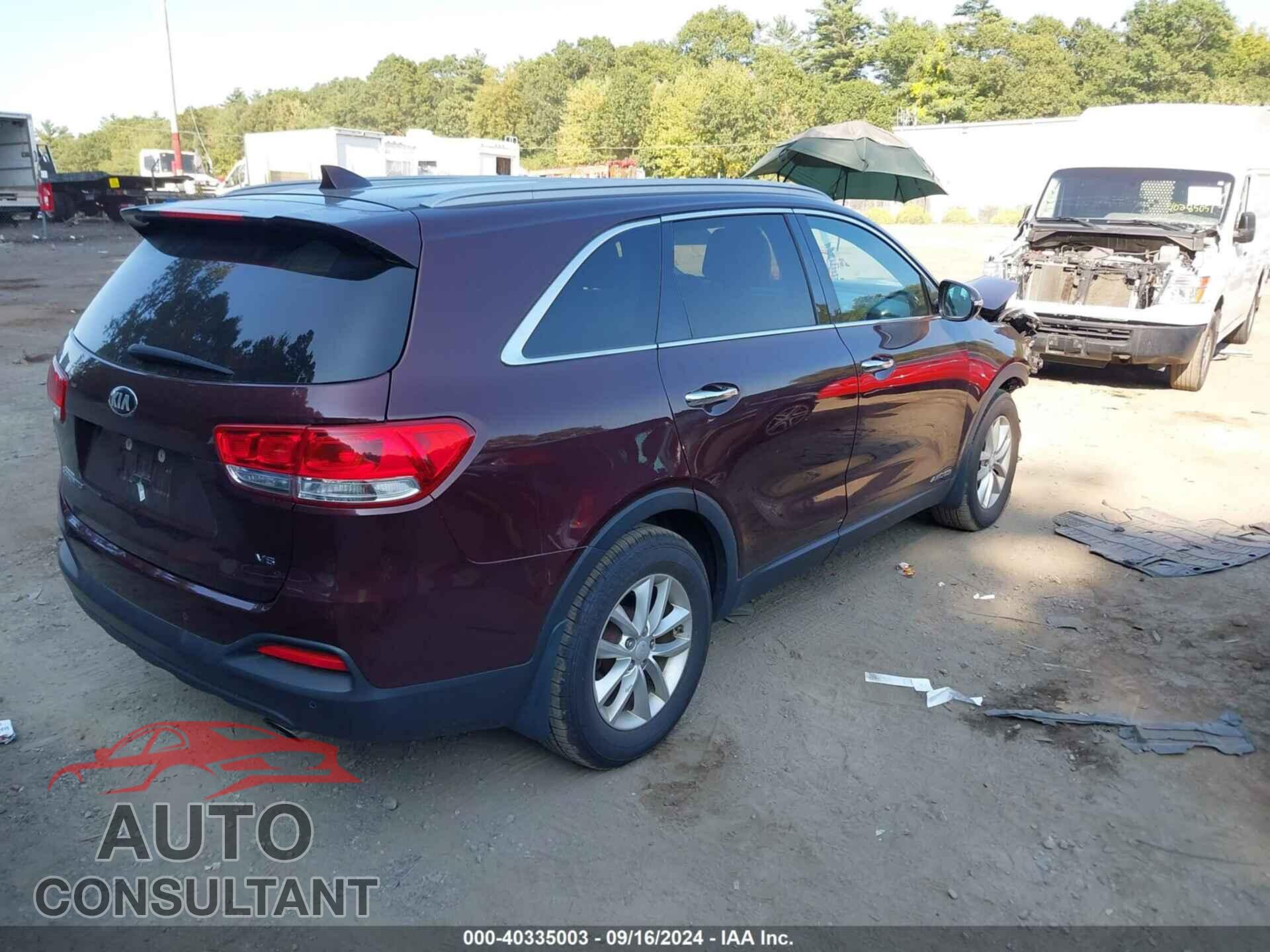 KIA SORENTO 2017 - 5XYPGDA56HG220714