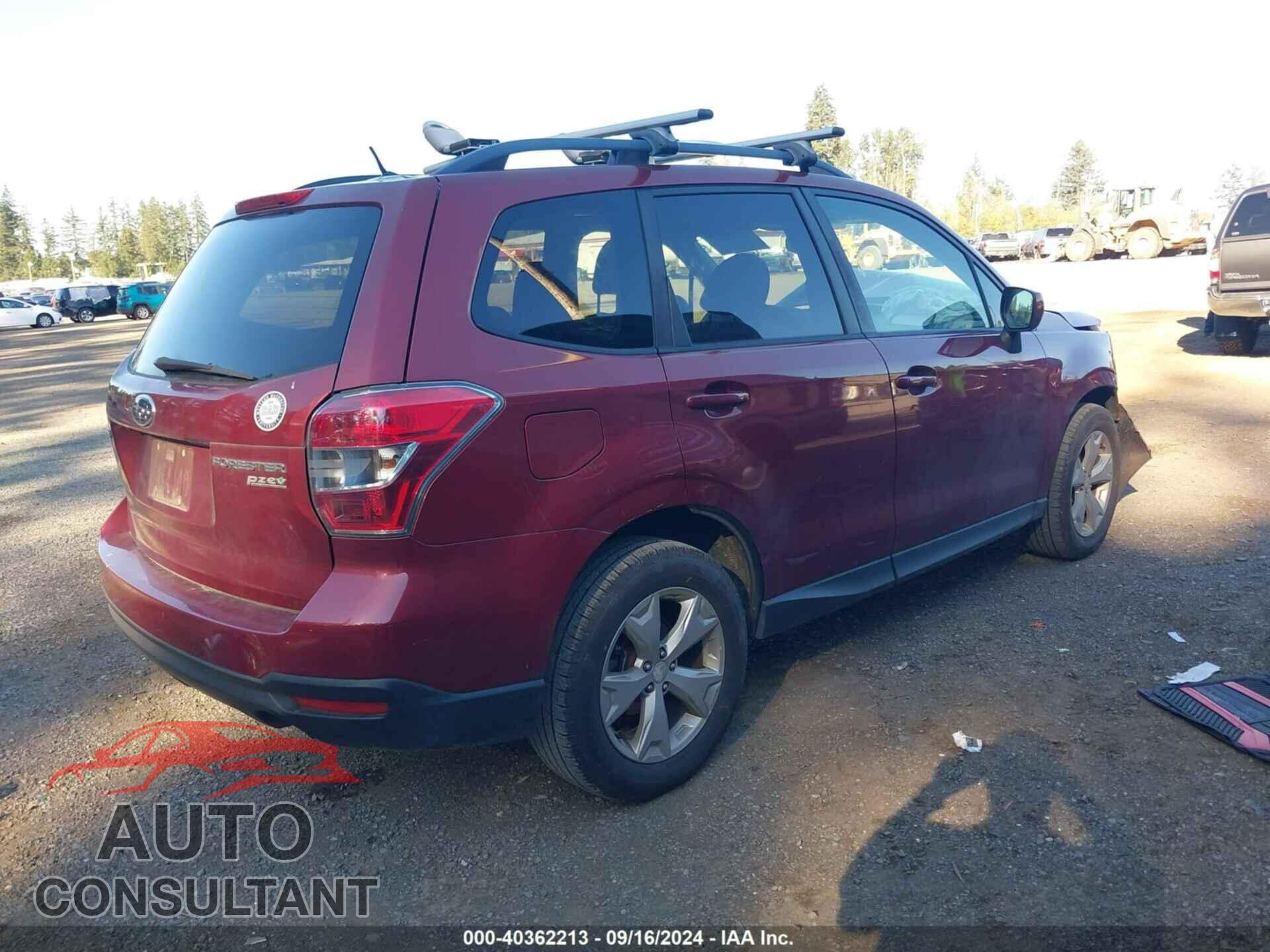 SUBARU FORESTER 2014 - JF2SJAEC5EH489052