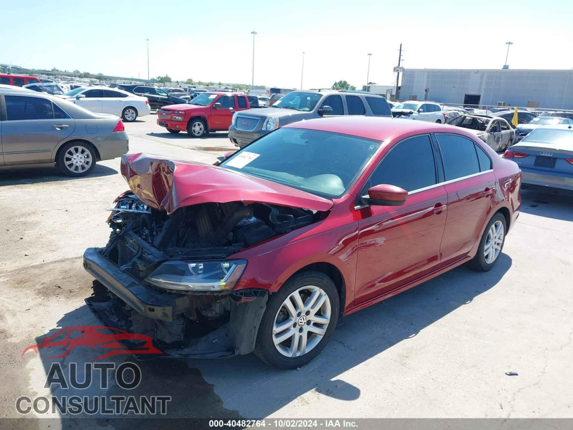 VOLKSWAGEN JETTA 2017 - 3VW2B7AJ2HM211998