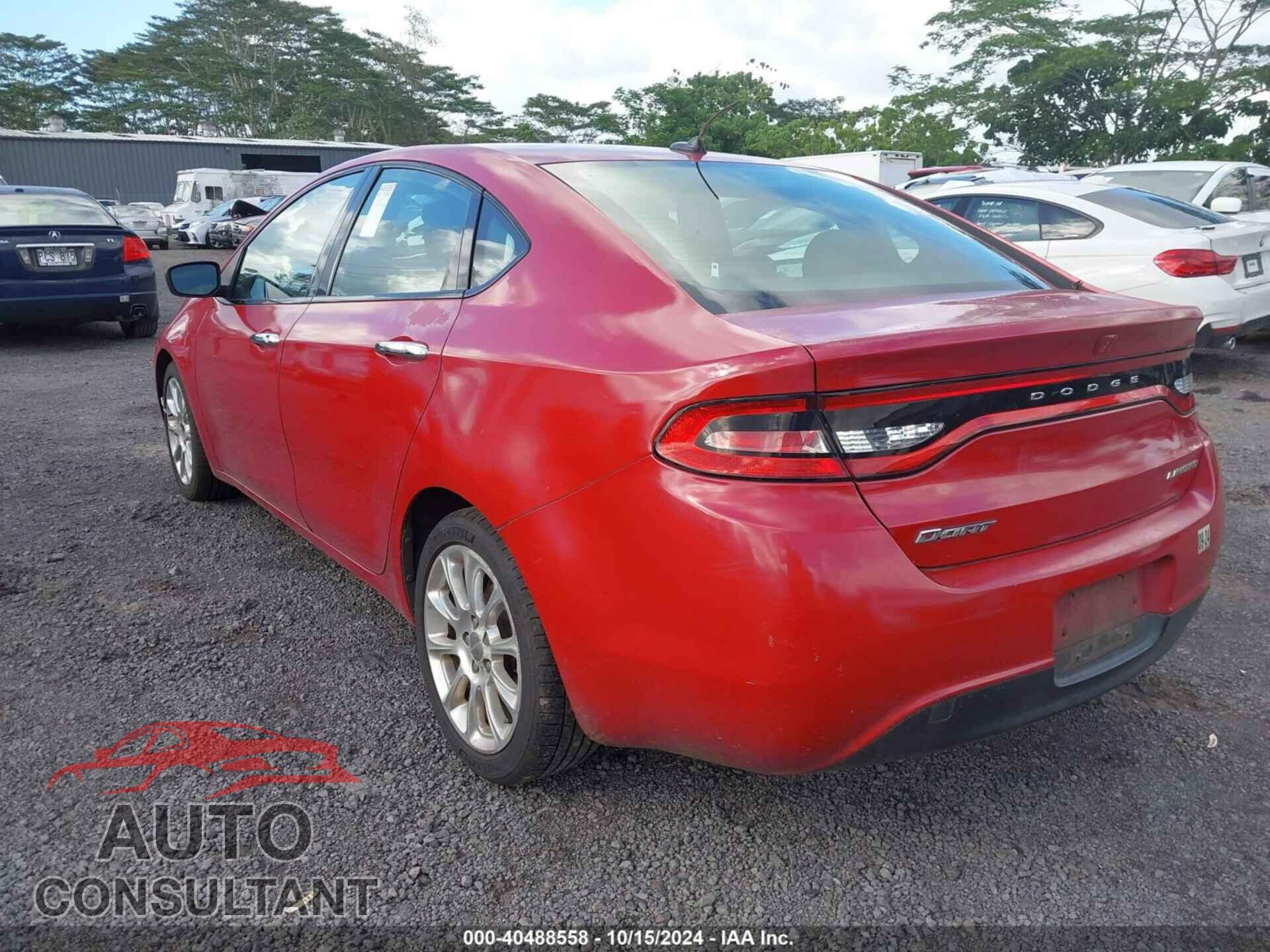 DODGE DART 2013 - 1C3CDFCA4DD124669