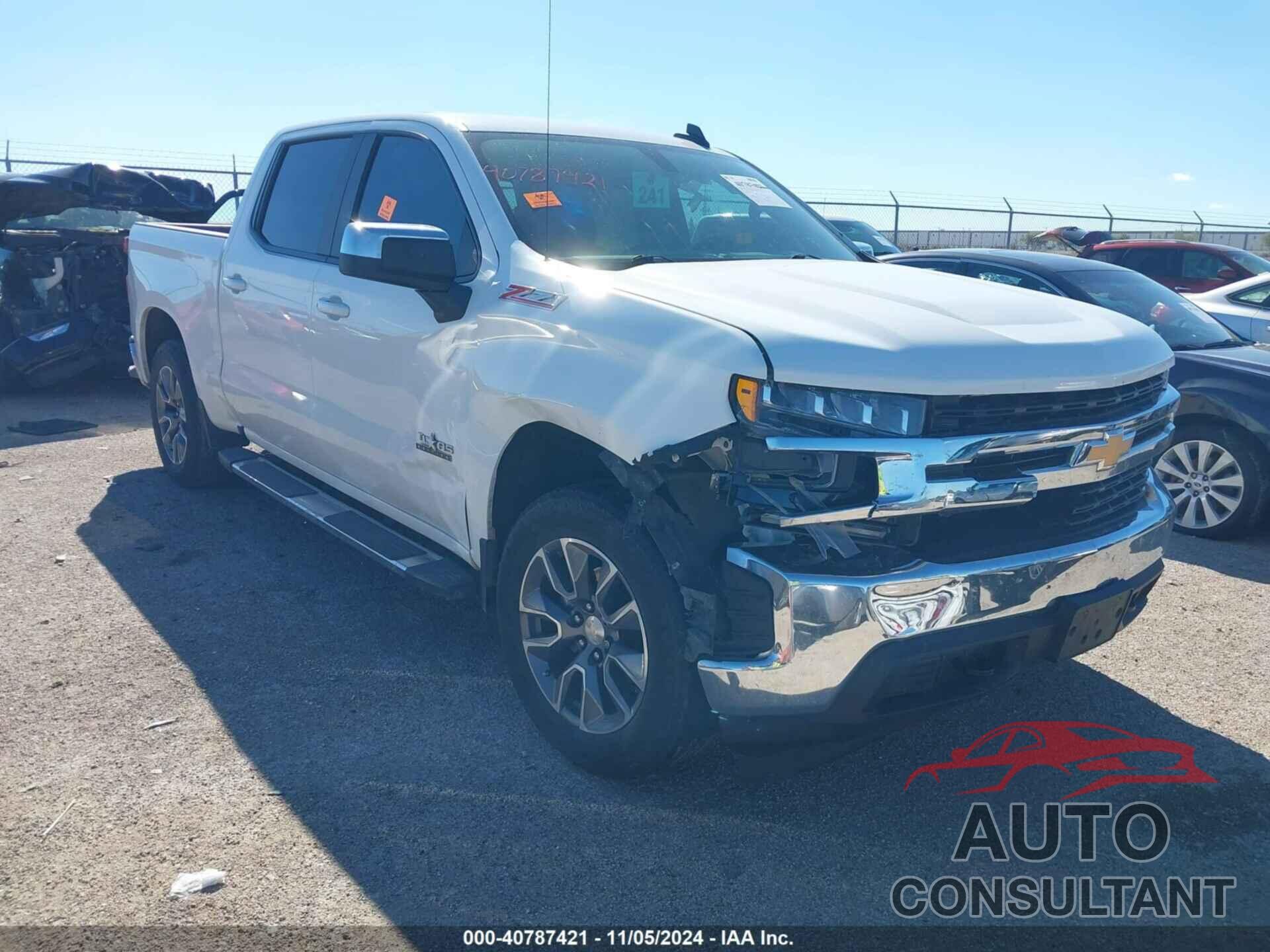 CHEVROLET SILVERADO 1500 2019 - 1GCUYDED7KZ188351