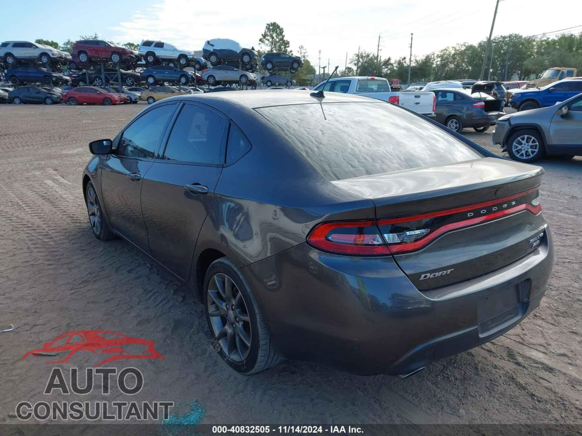 DODGE DART 2014 - 1C3CDFBB3ED862037