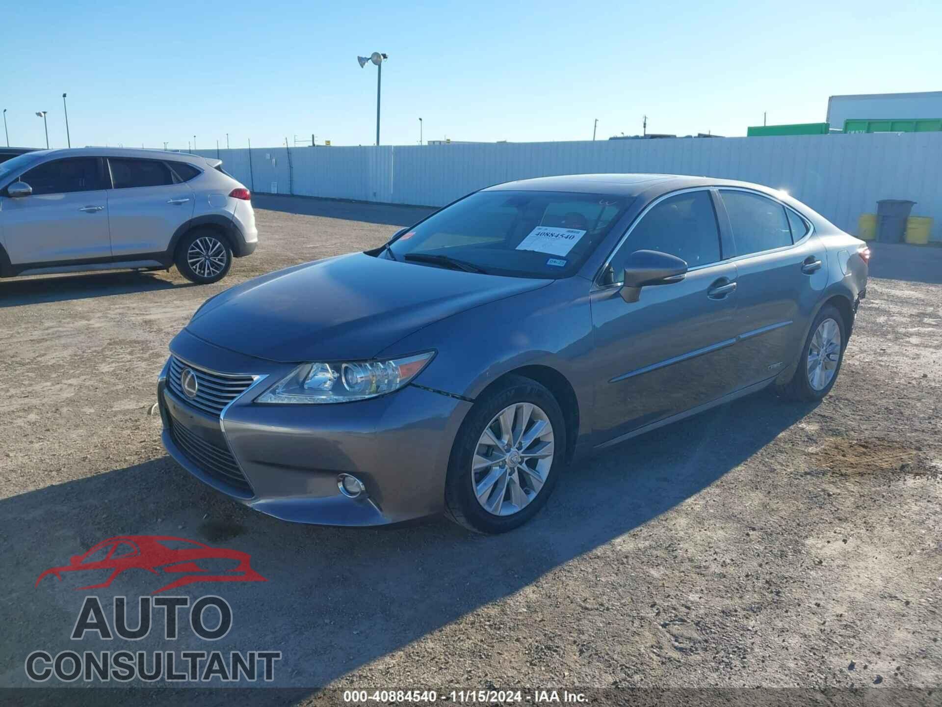 LEXUS ES 300H 2014 - JTHBW1GG4E2061054