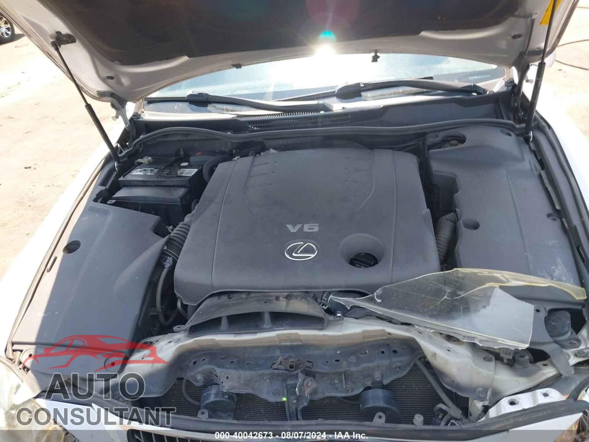 LEXUS IS 250 2012 - JTHBF5C27C5167947