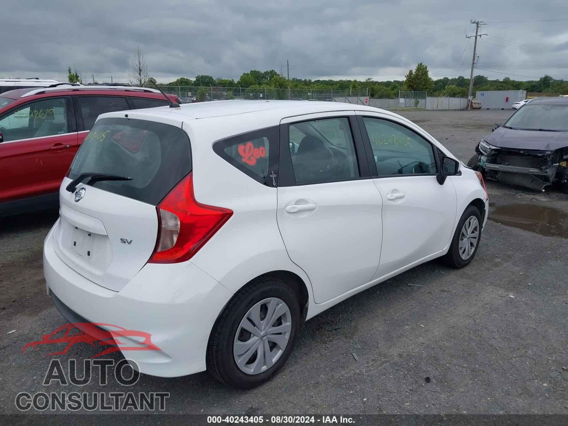 NISSAN VERSA NOTE 2018 - 3N1CE2CP8JL370168